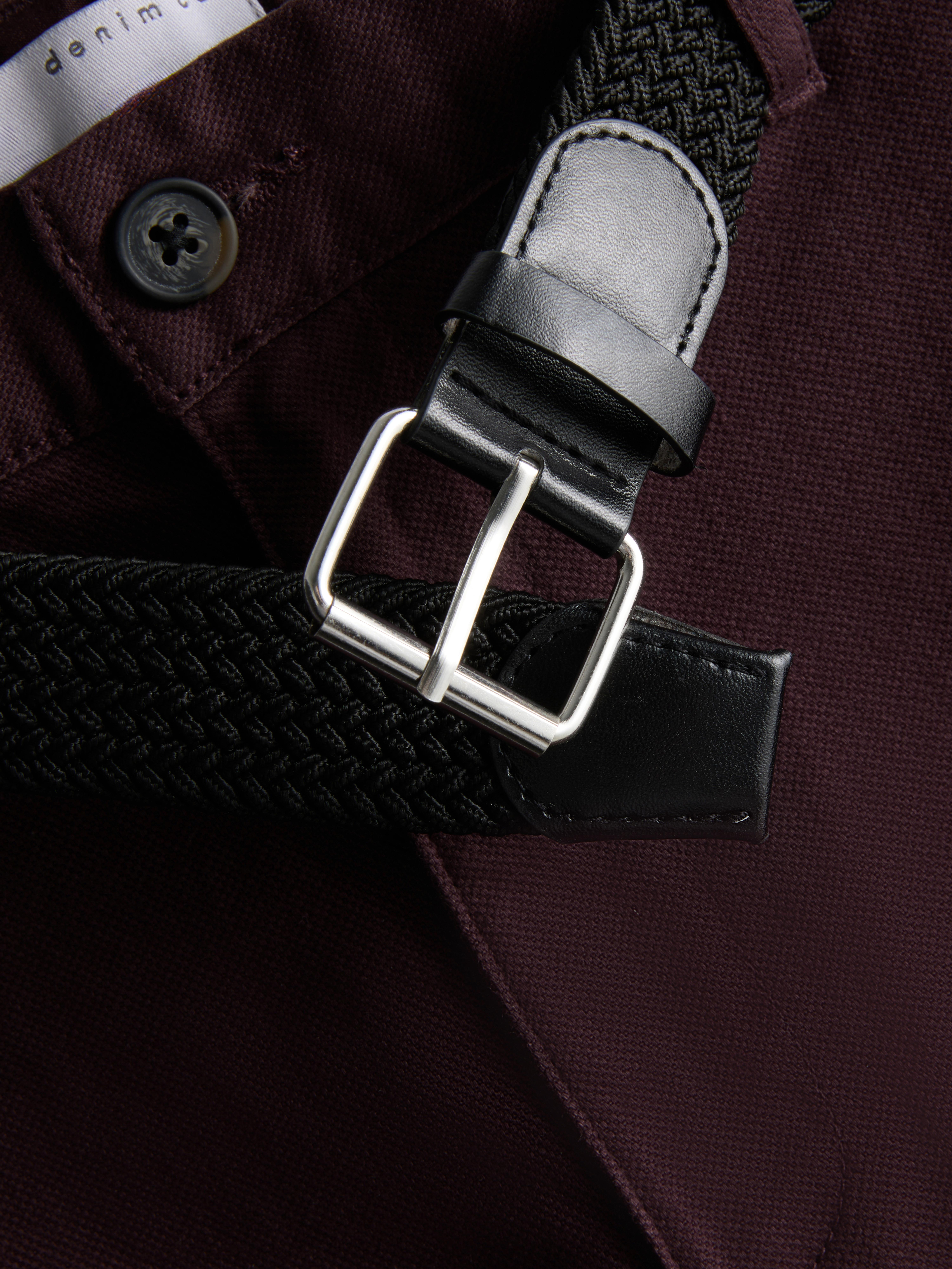 Short chino avec ceinture