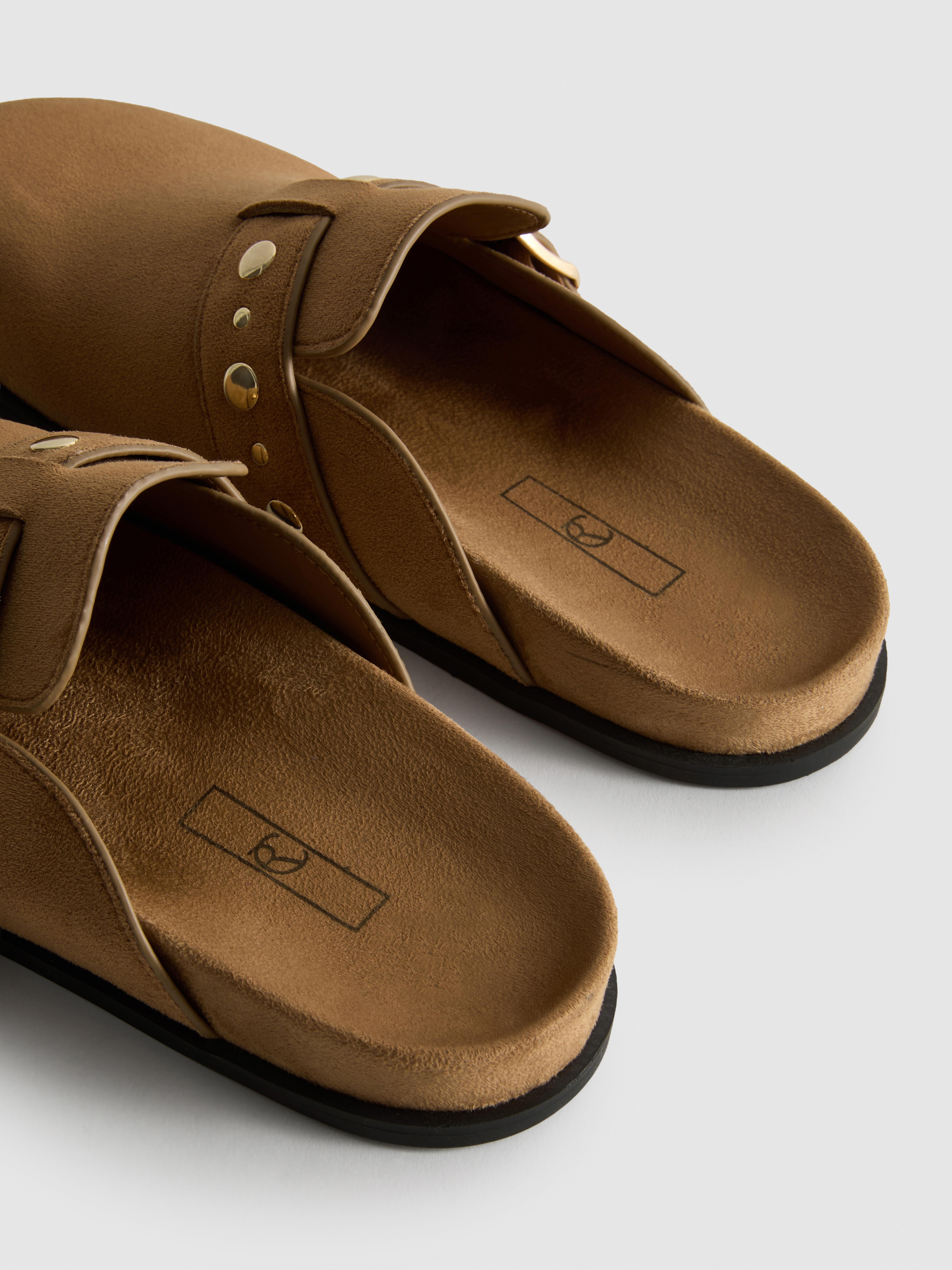 By Coleen Studded Mule Clogs