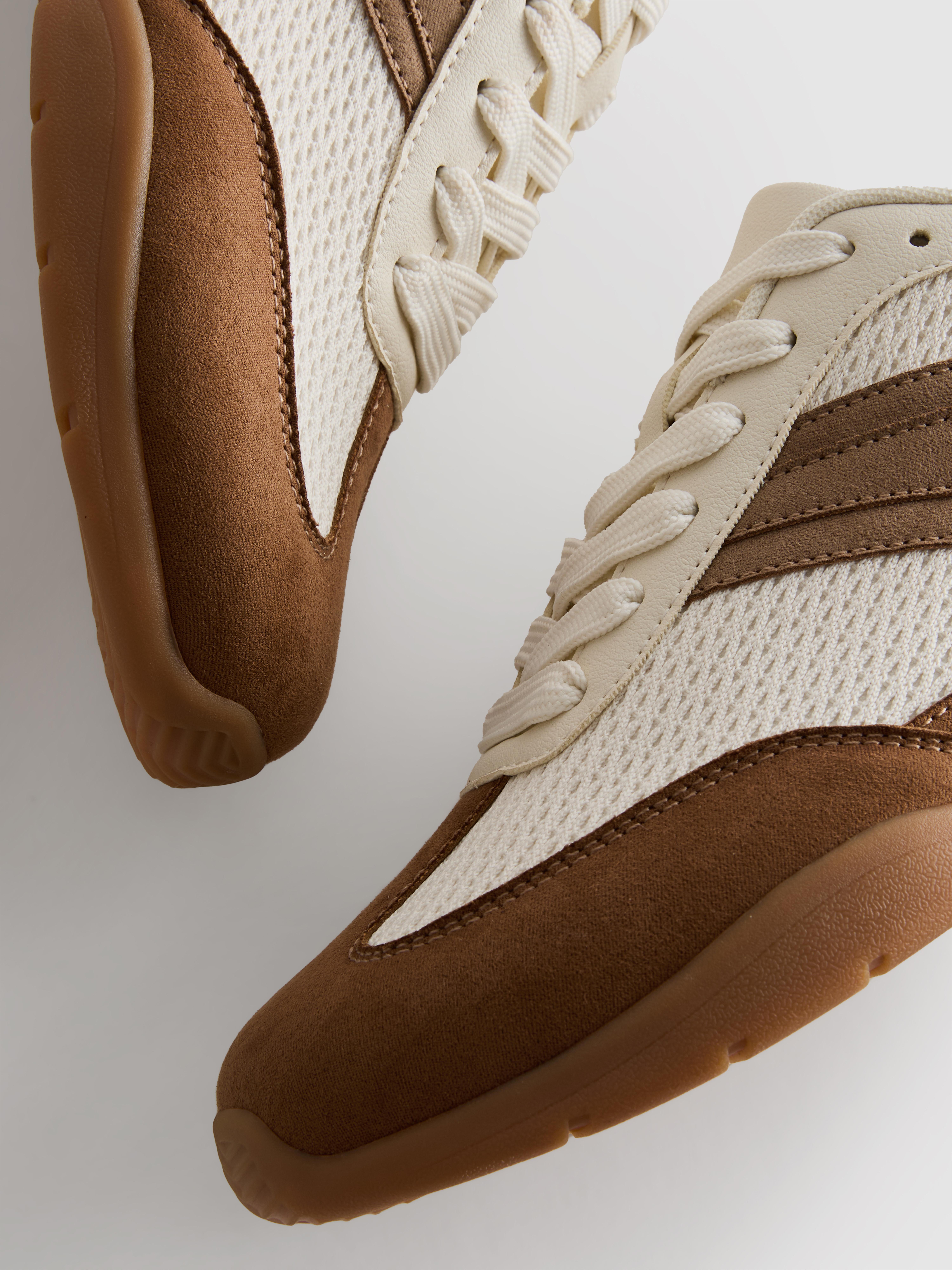 „By Coleen“ Sneaker mit Netzstoff