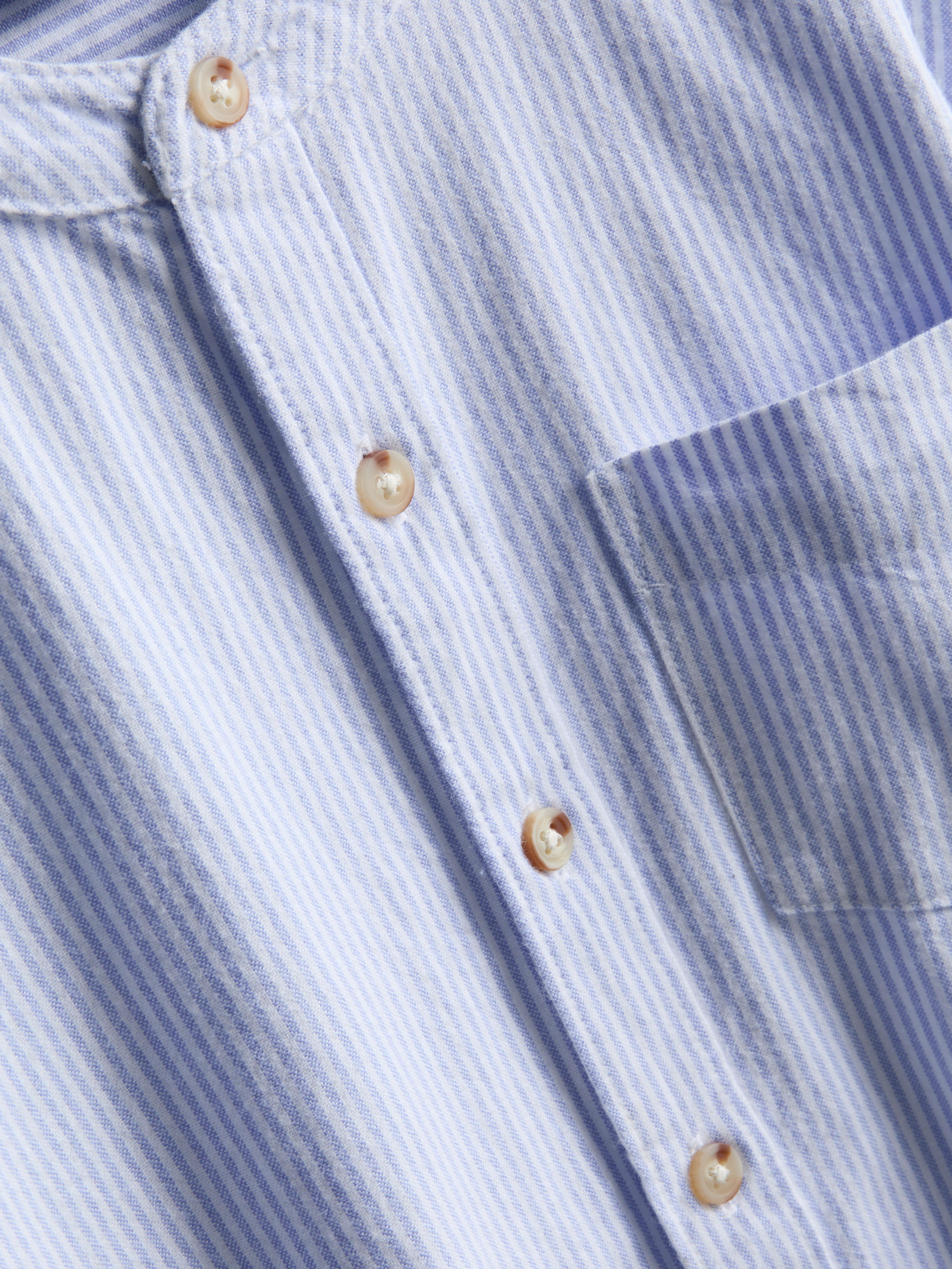 7-15yrs | Band Collar Shirt