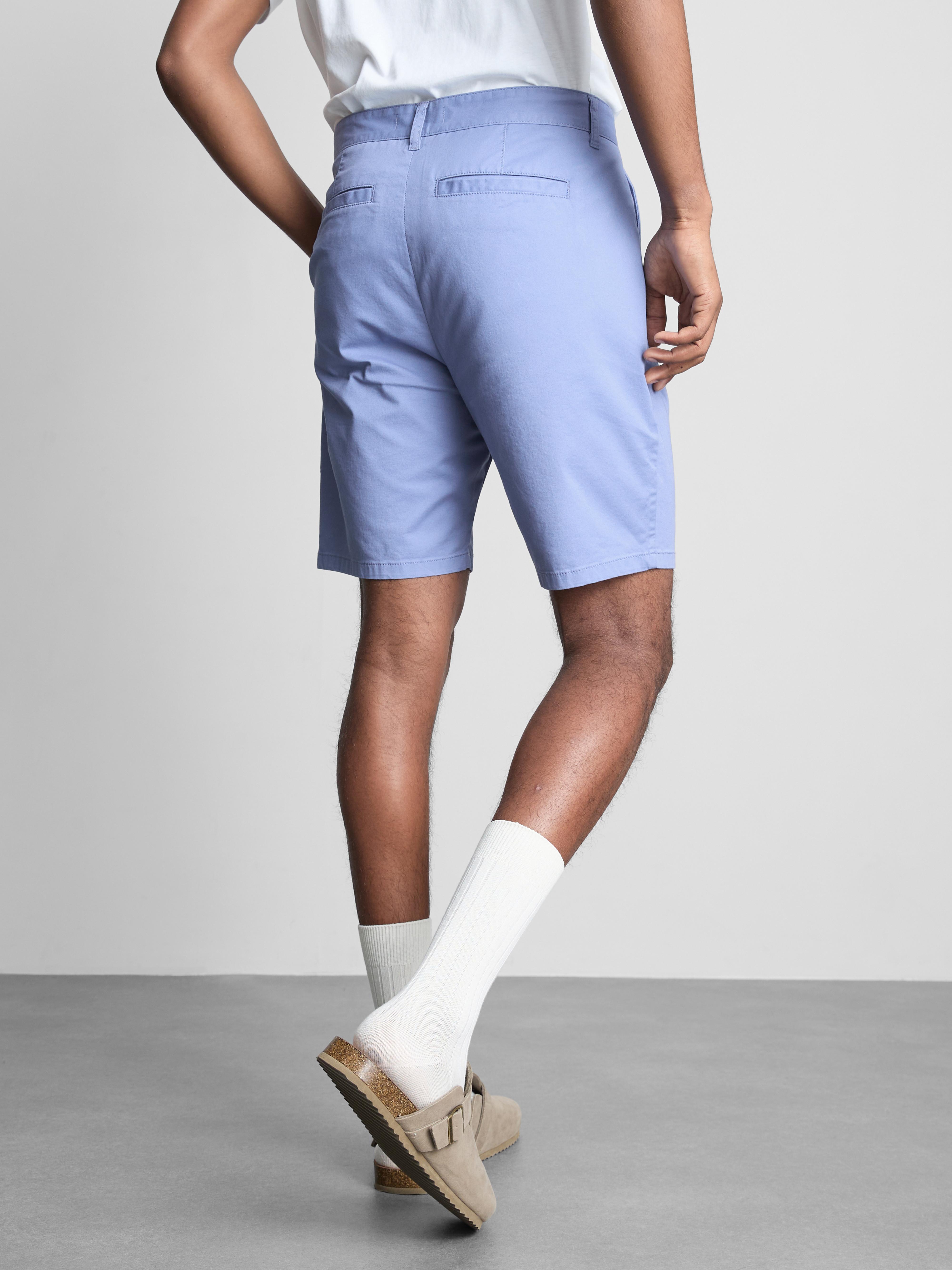 Pantaloncini chino elasticizzati