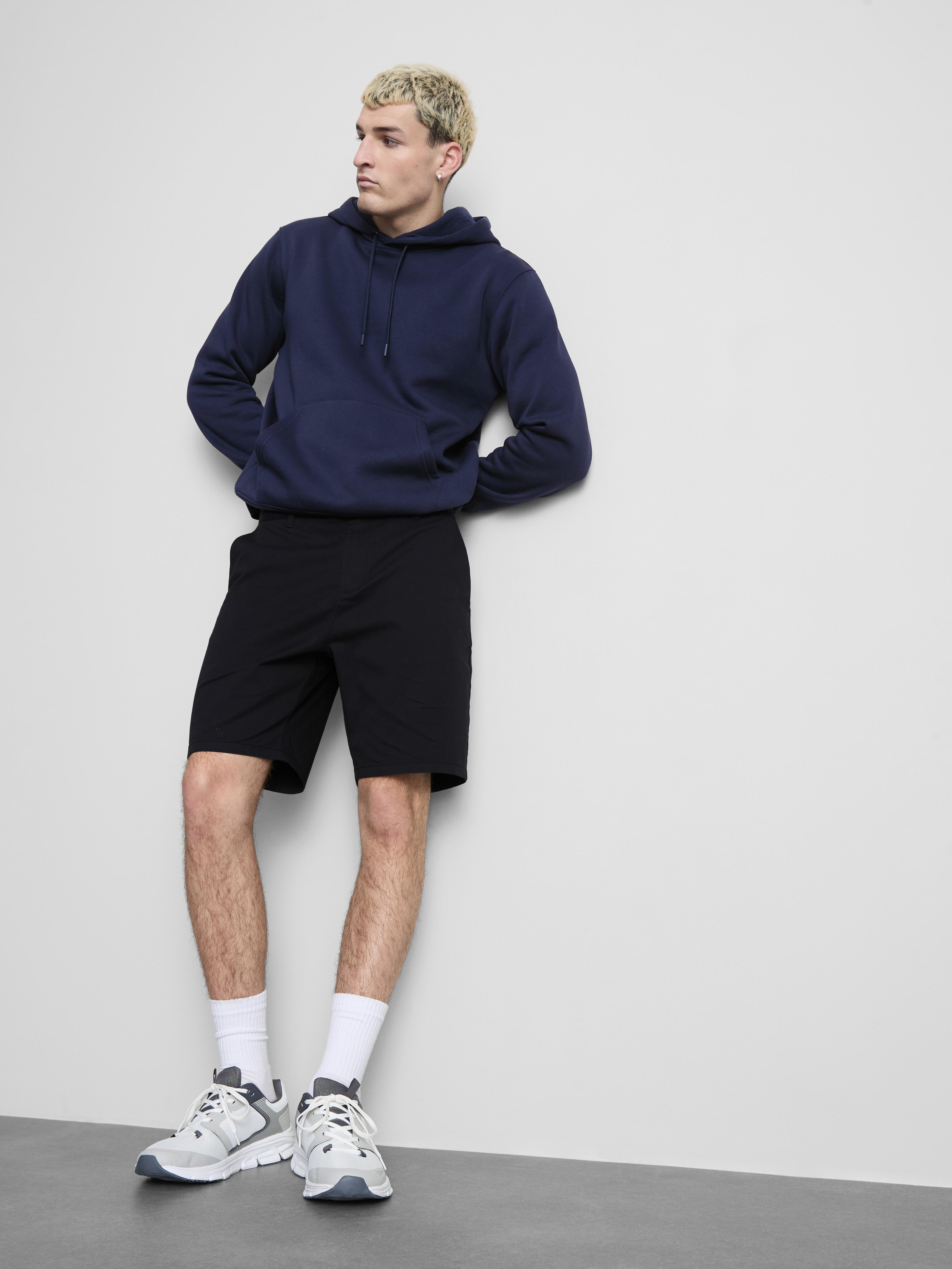 Pantalones cortos chinos elásticos