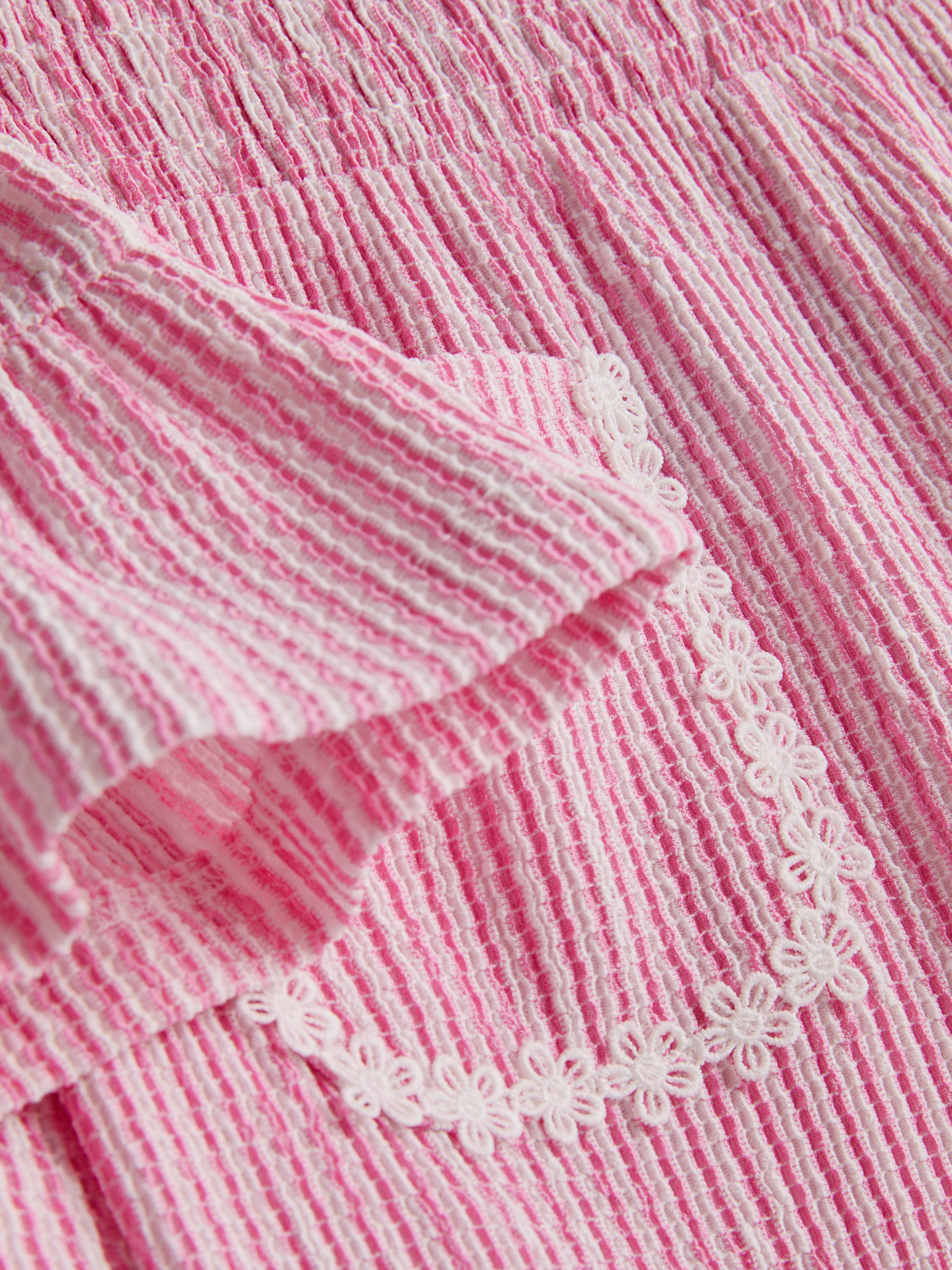 1.5-8yrs | Crinkle Peplum Top and Pants Set