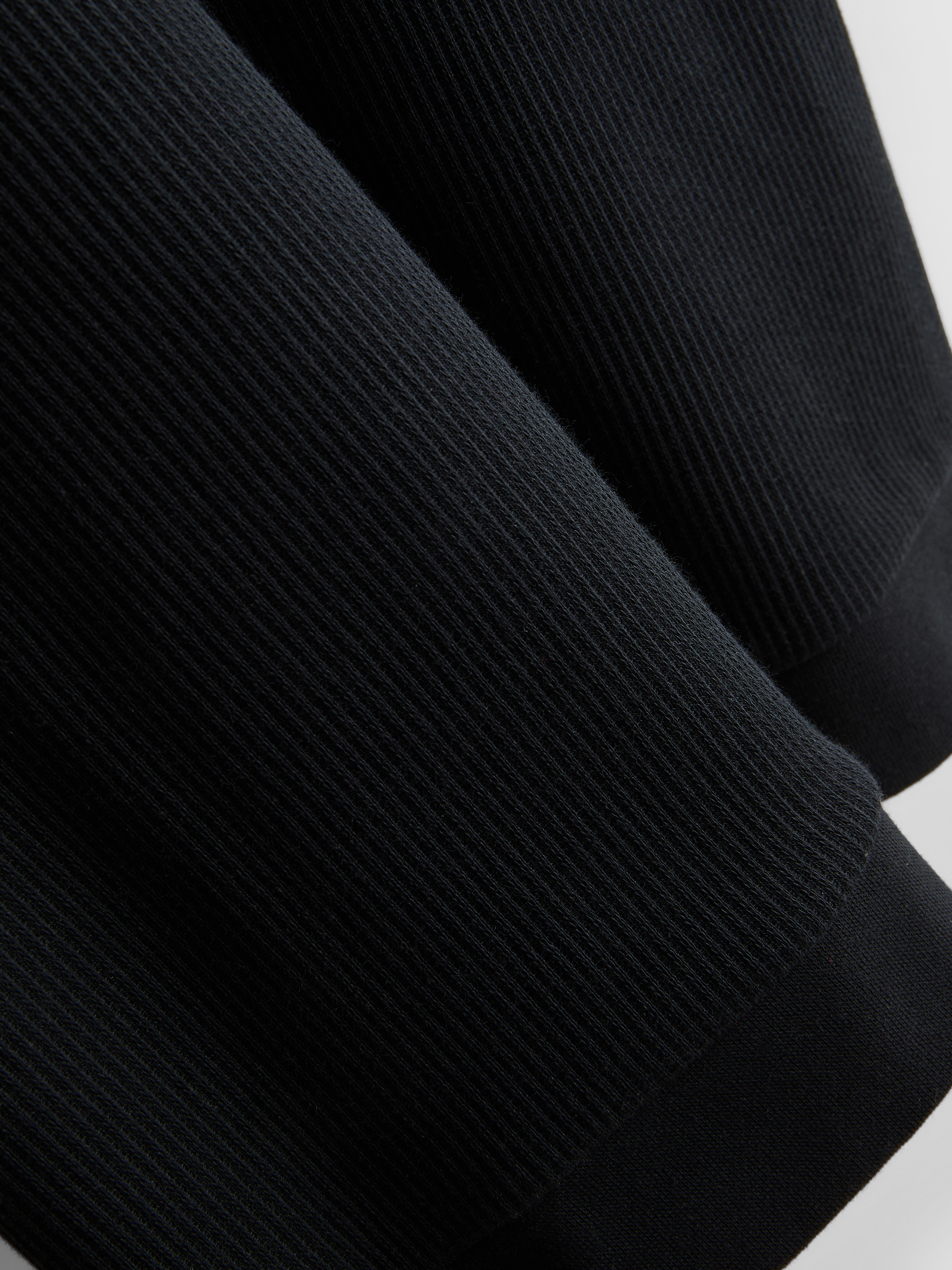 The Edit Ribbed Polo Shirt
