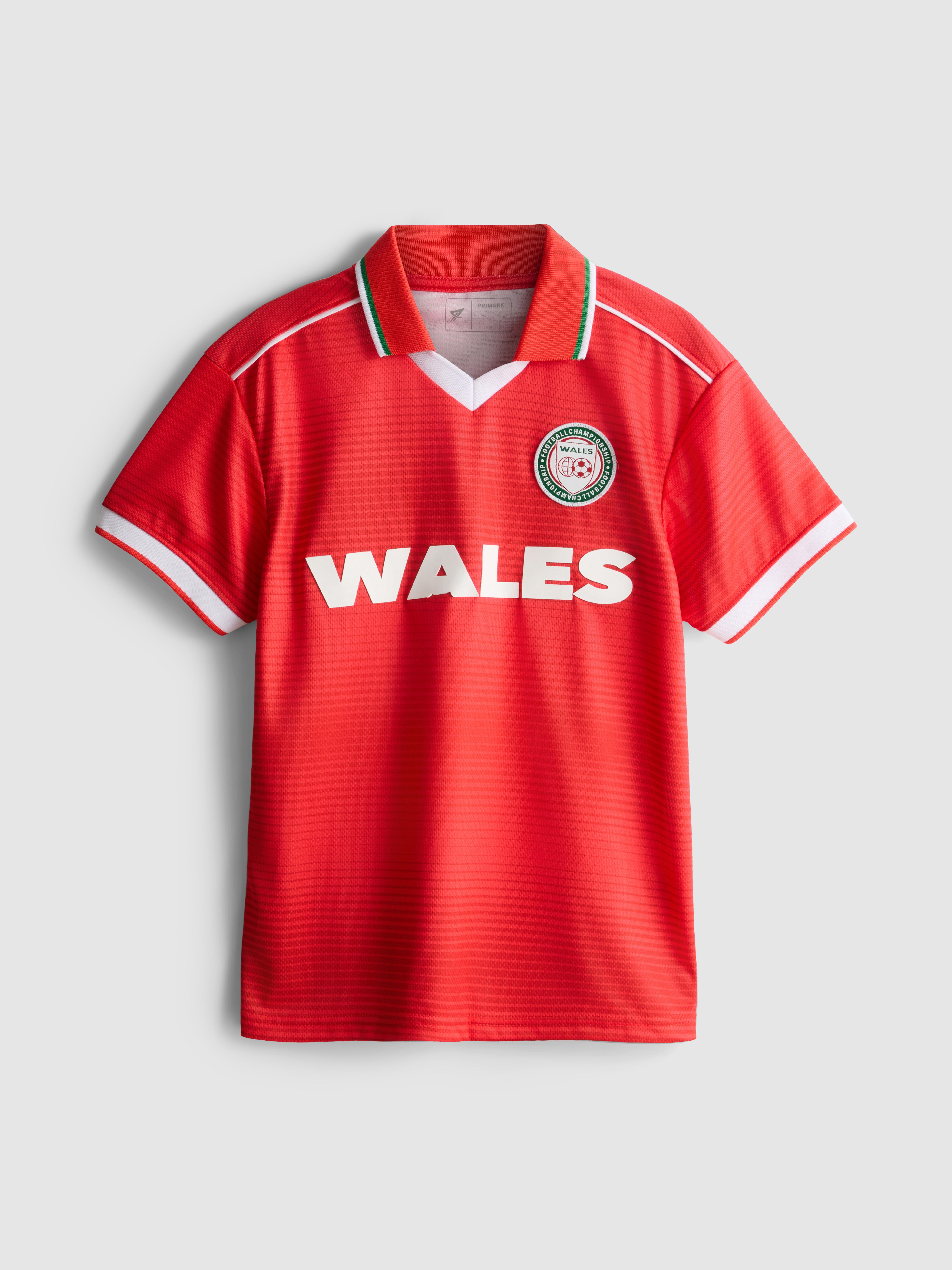 7-15yrs | Wales Football Jersey
