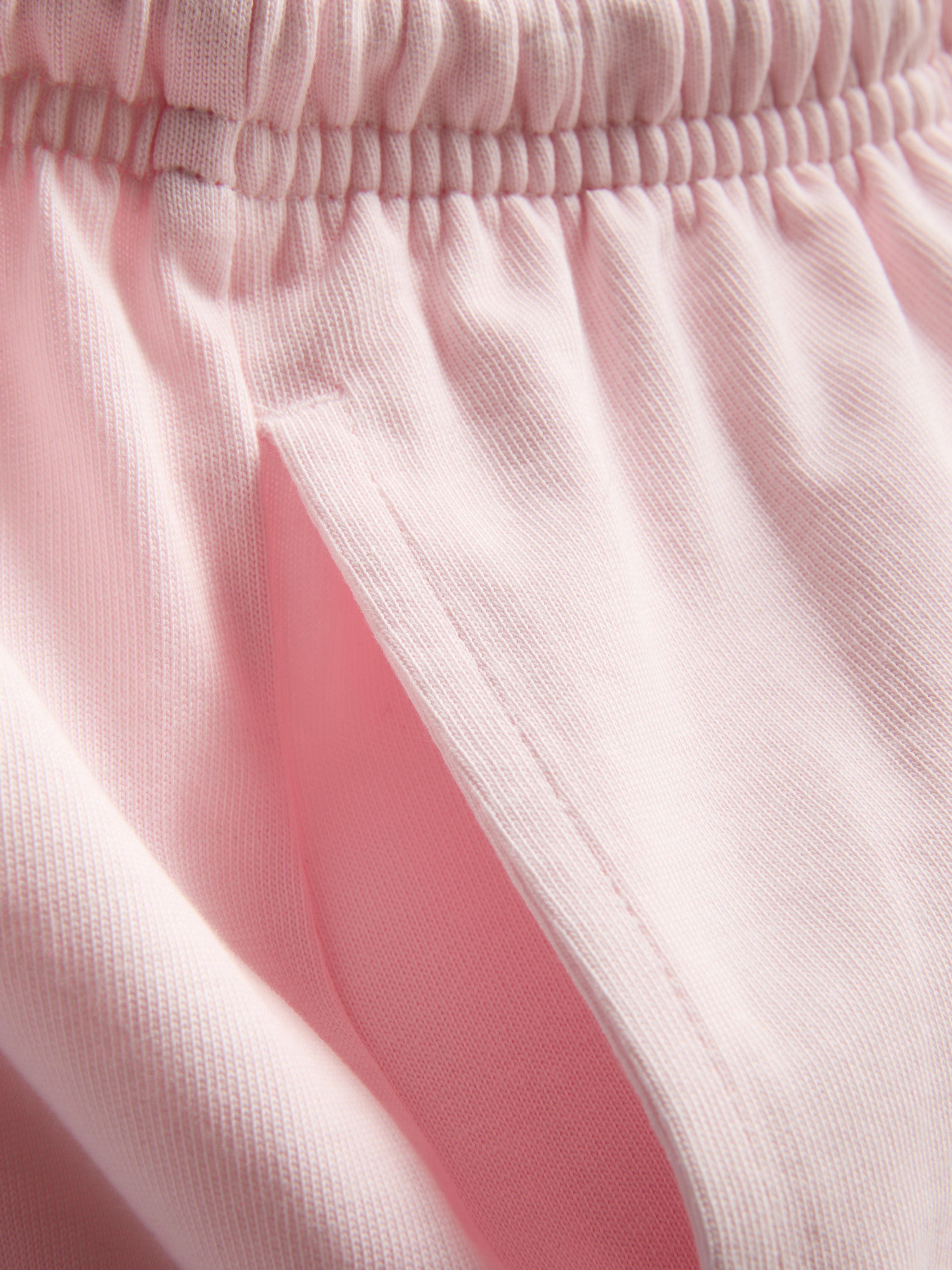 Lässige Shorts aus Baumwolle mit Kordelzug