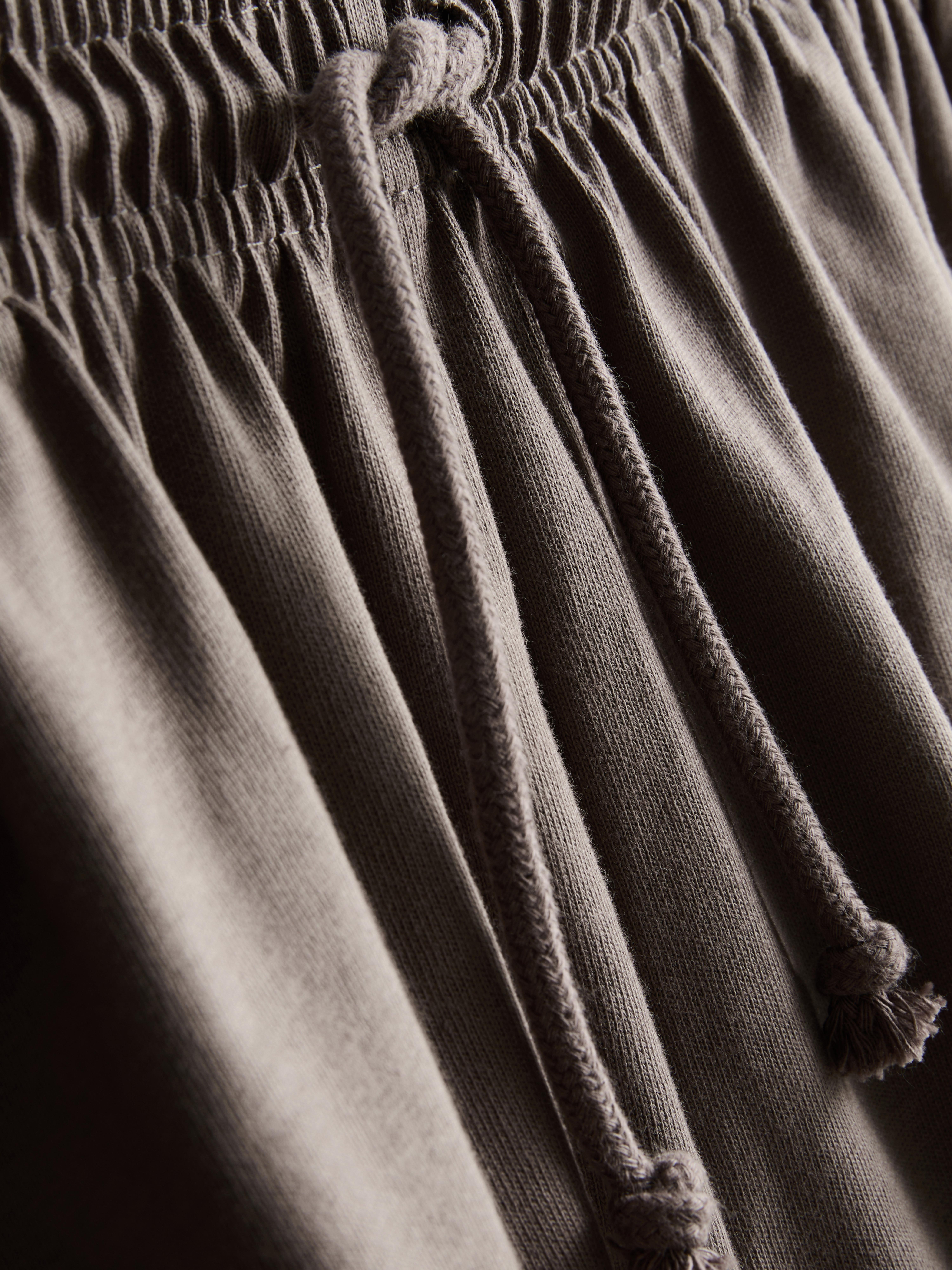 Lässige Shorts aus Baumwolle mit Kordelzug