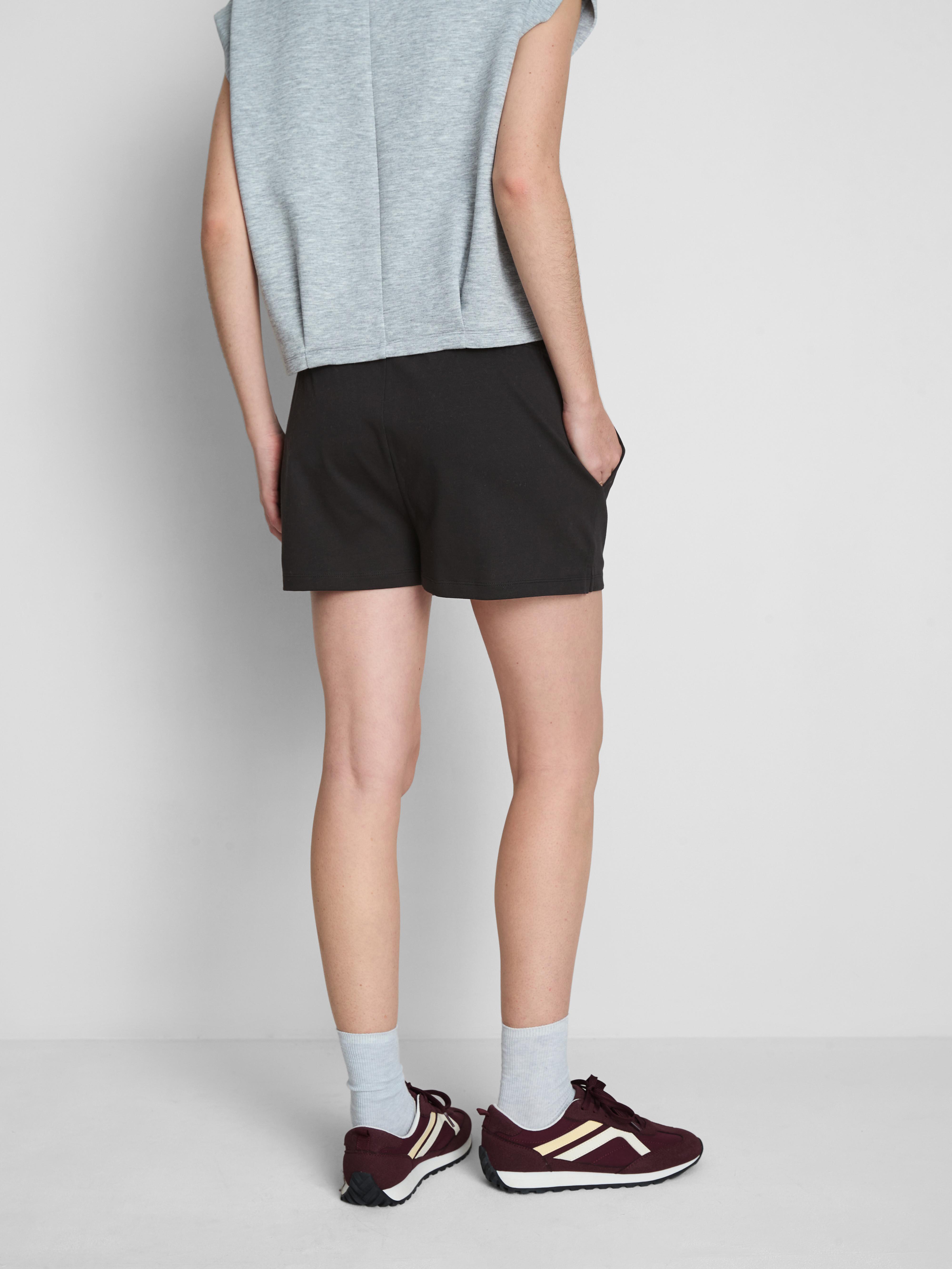 Pantalones cortos de algodón con cordón de ajuste