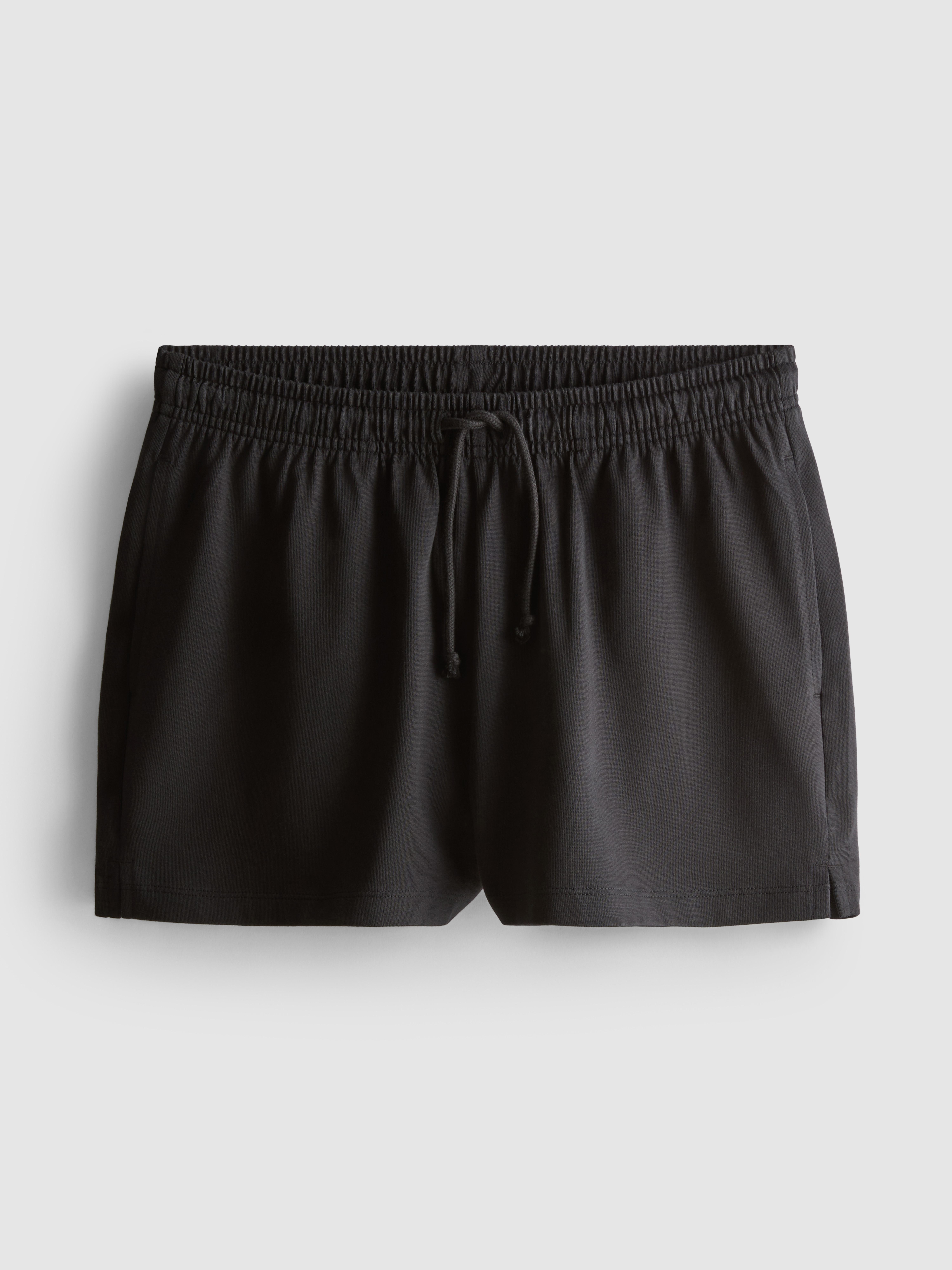 Pantalones cortos de algodón con cordón de ajuste