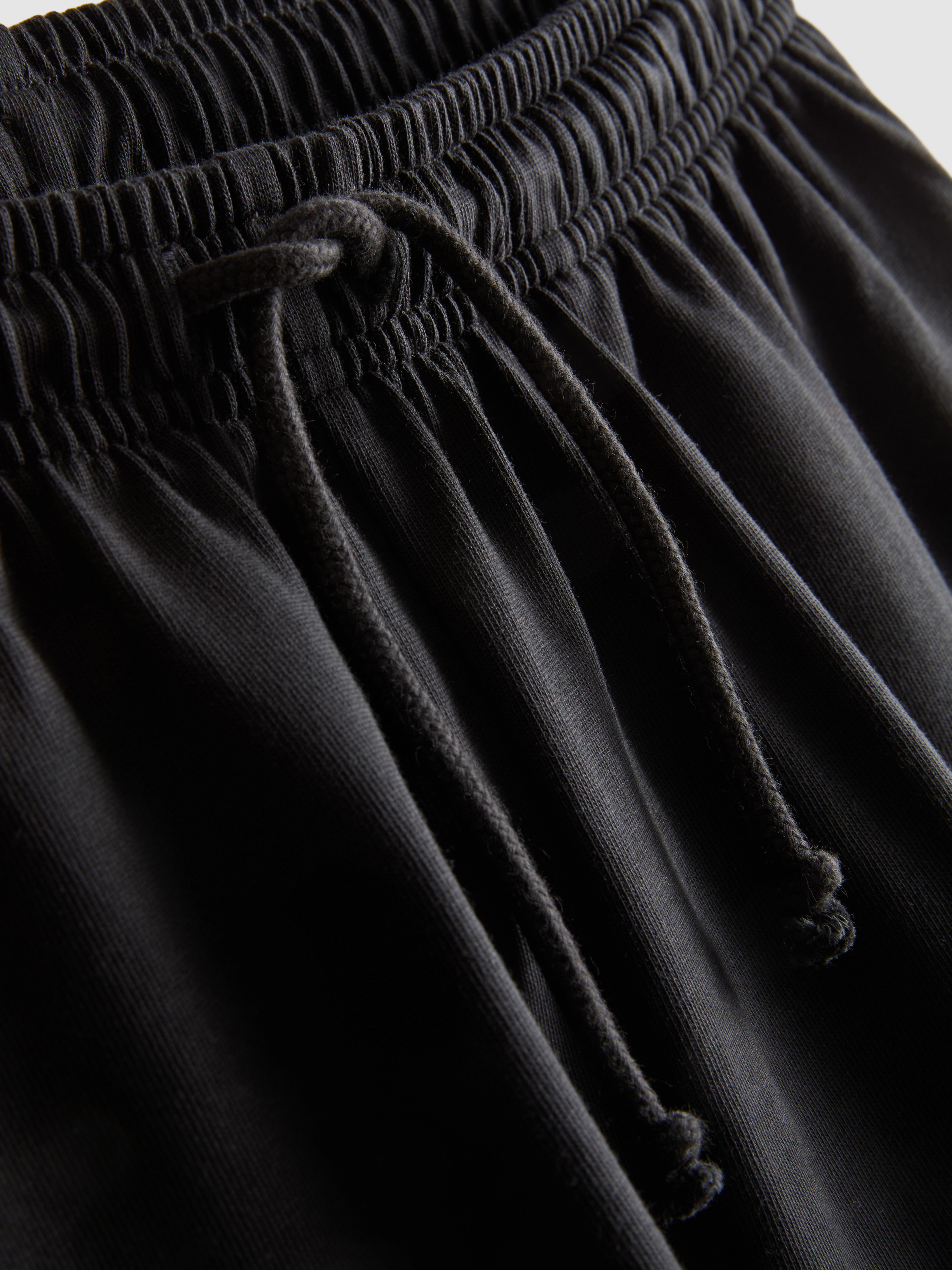 Pantalones cortos de algodón con cordón de ajuste