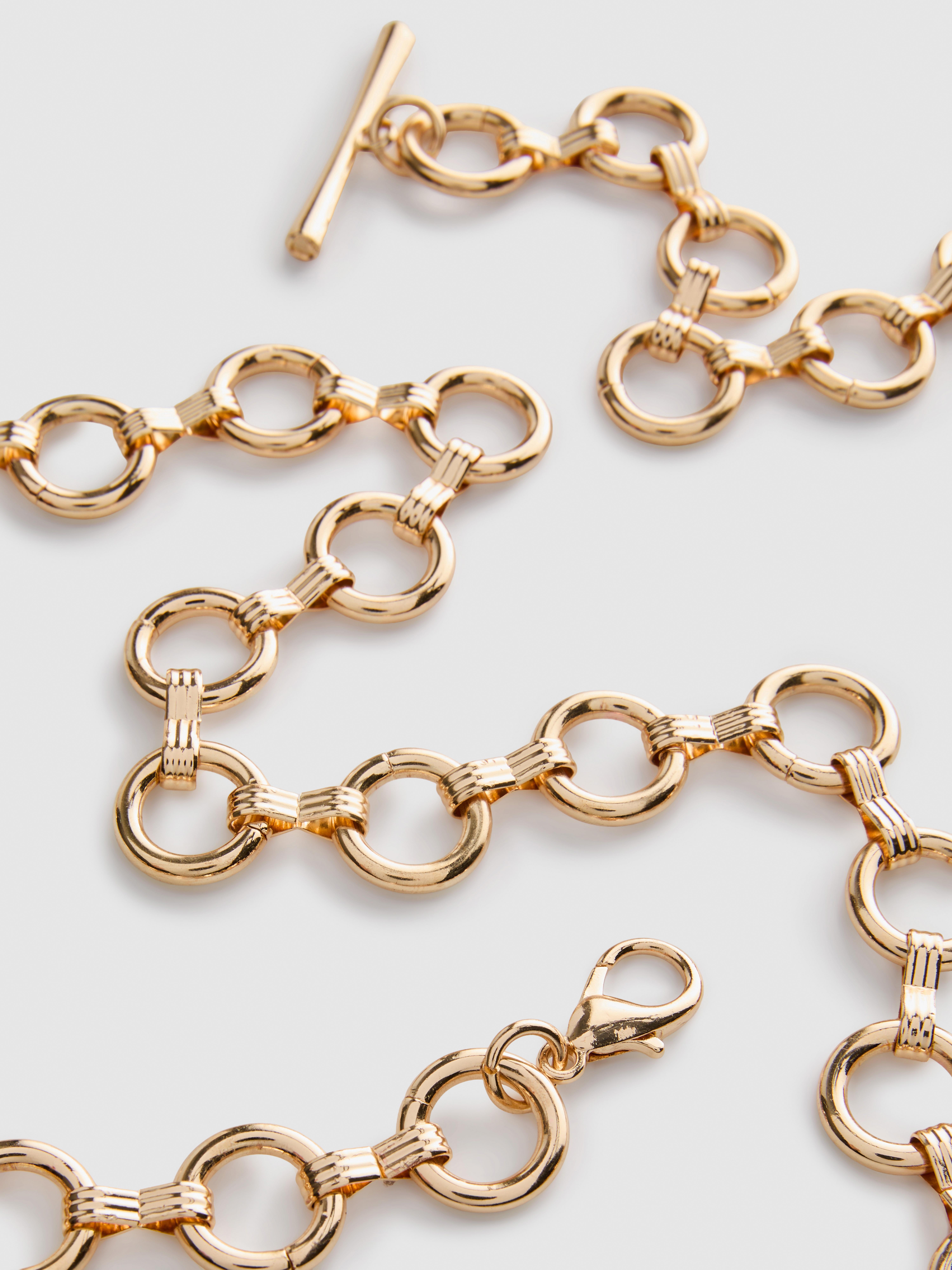 Ceinture chaîne à cercles