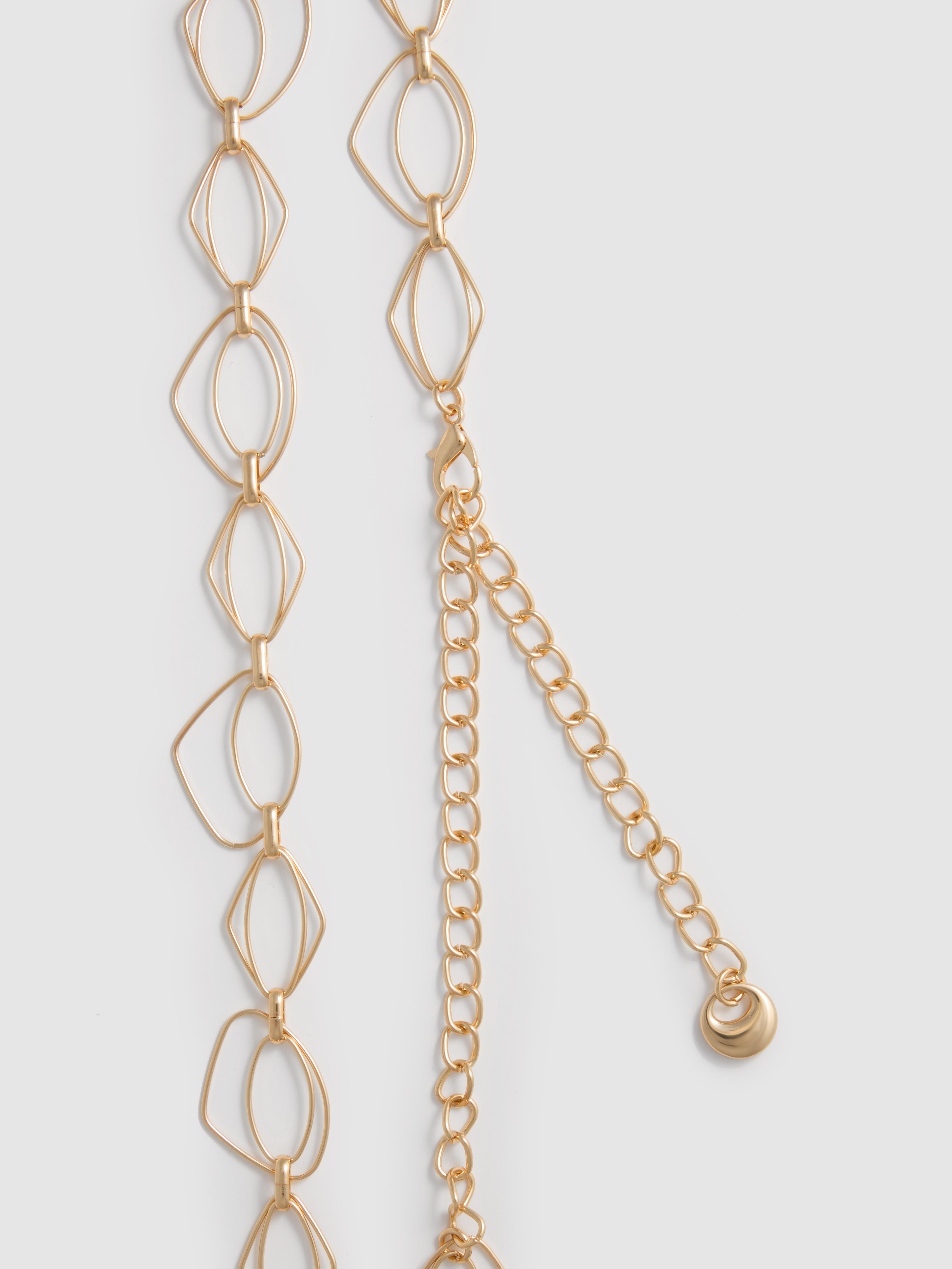 Women's Gold Chain Link Belt