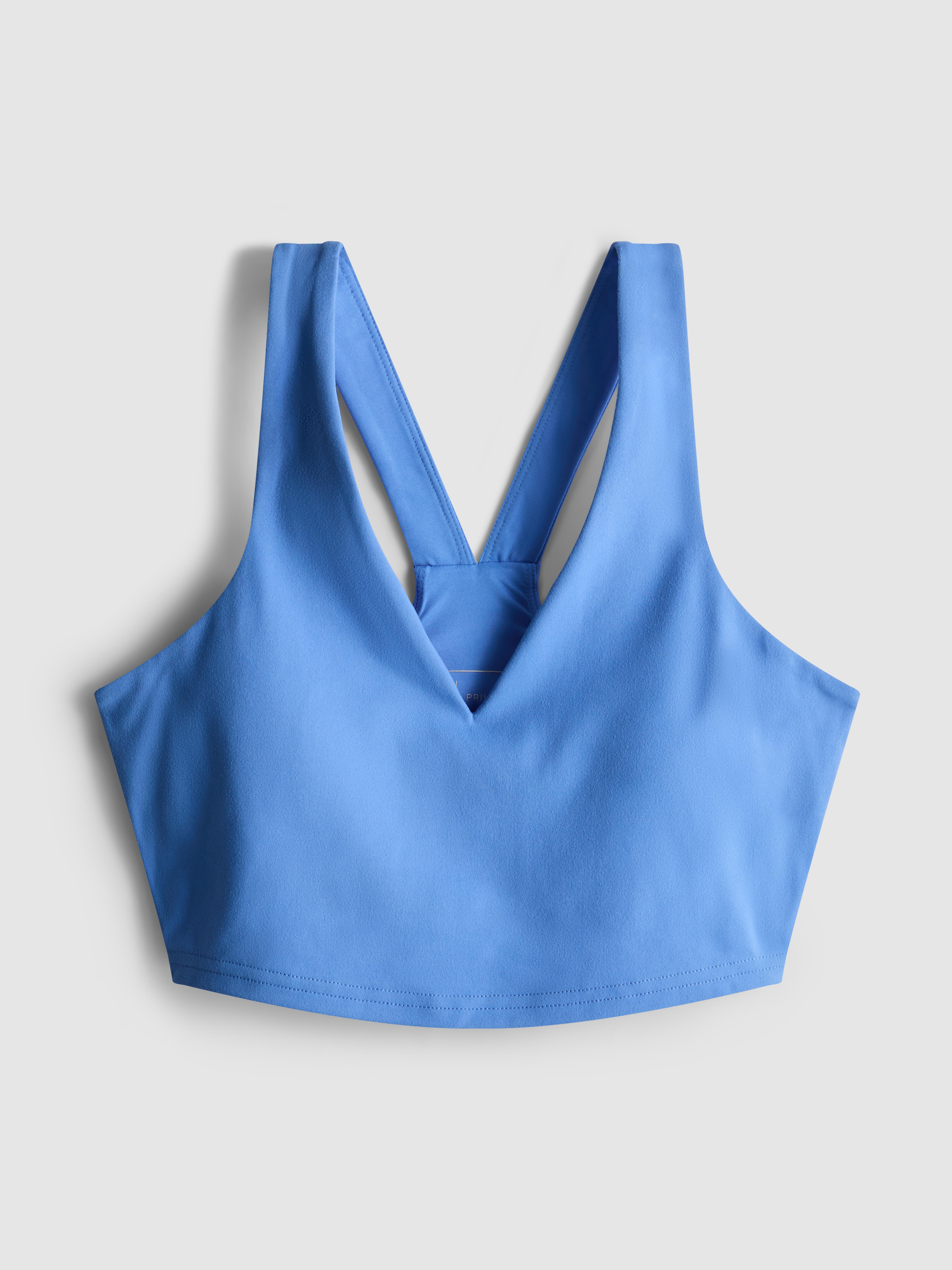 V-Neck Racer Active Crop Top
