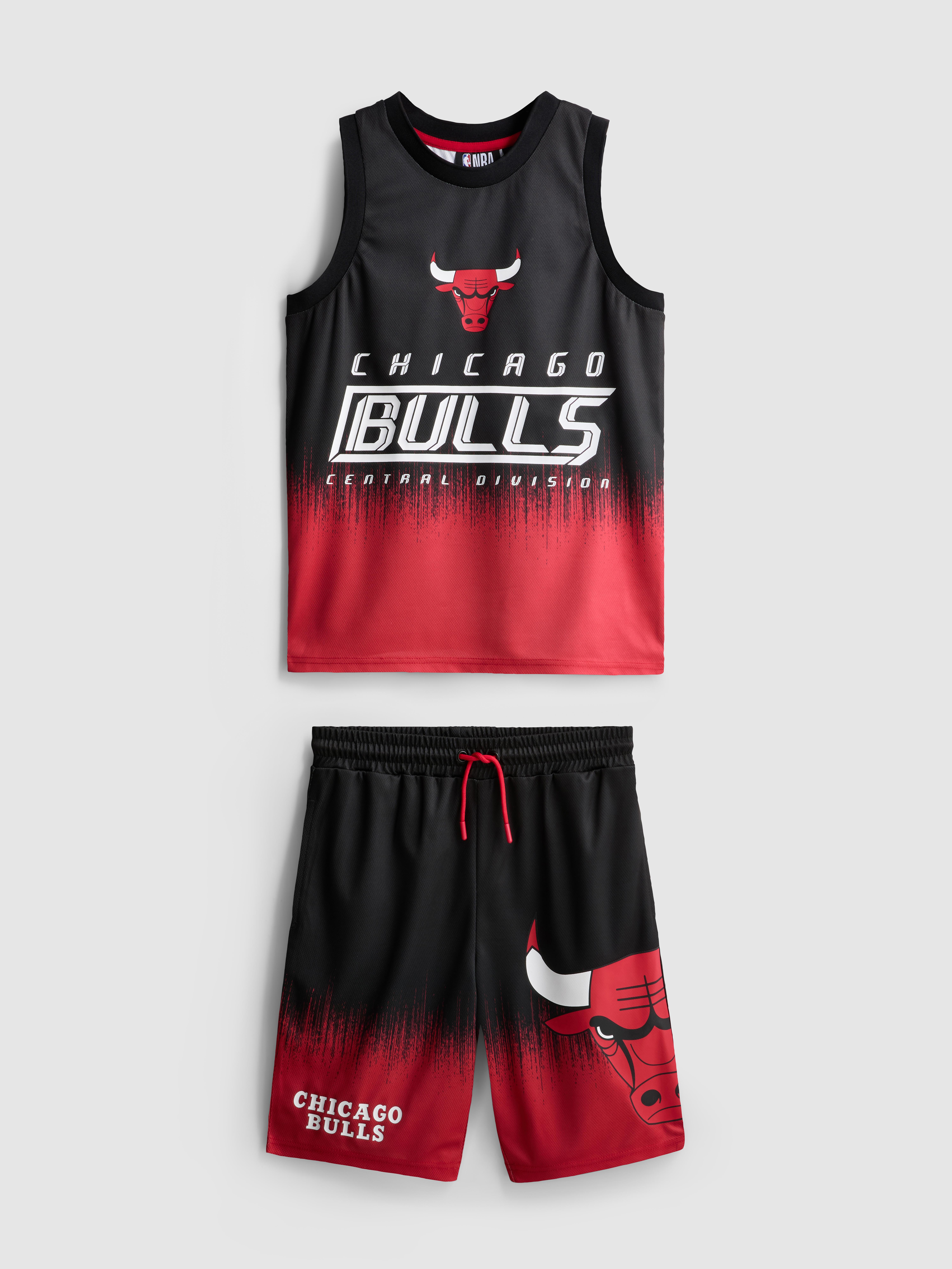 7-15yrs | NBA Chicago Bulls Mesh Set