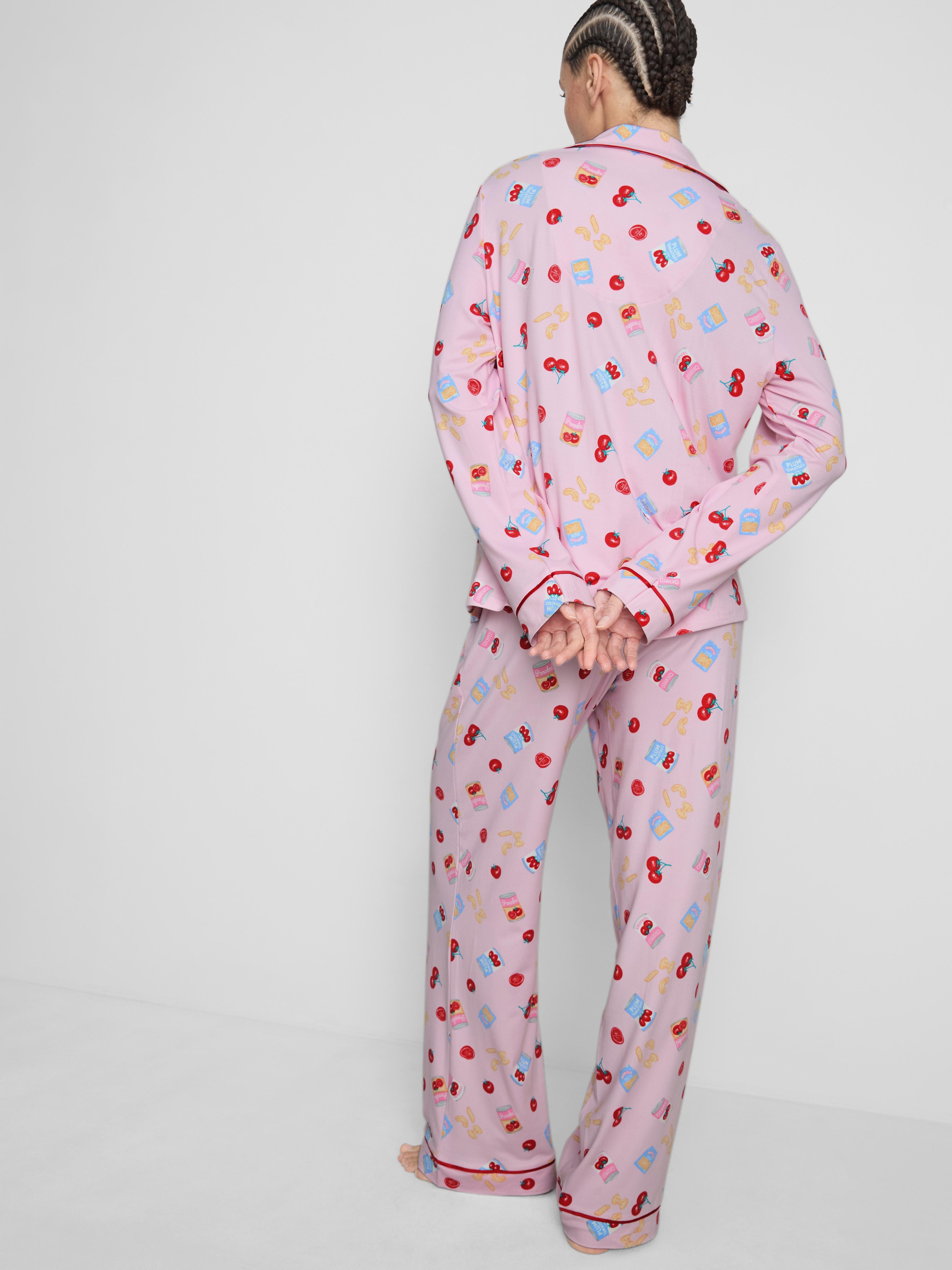 Pantry Print Boyfriend Pajamas