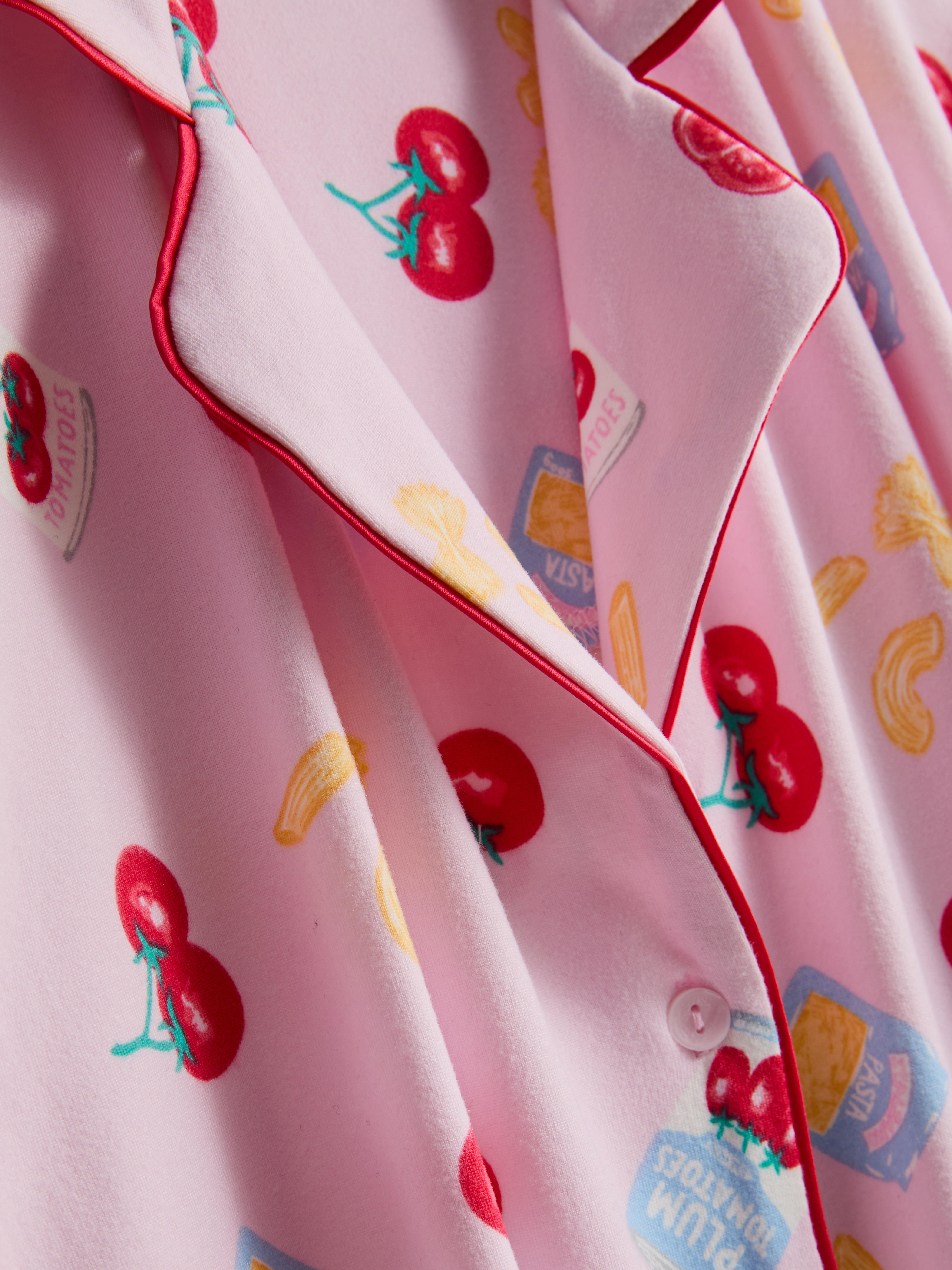 Pantry Print Boyfriend Pajamas