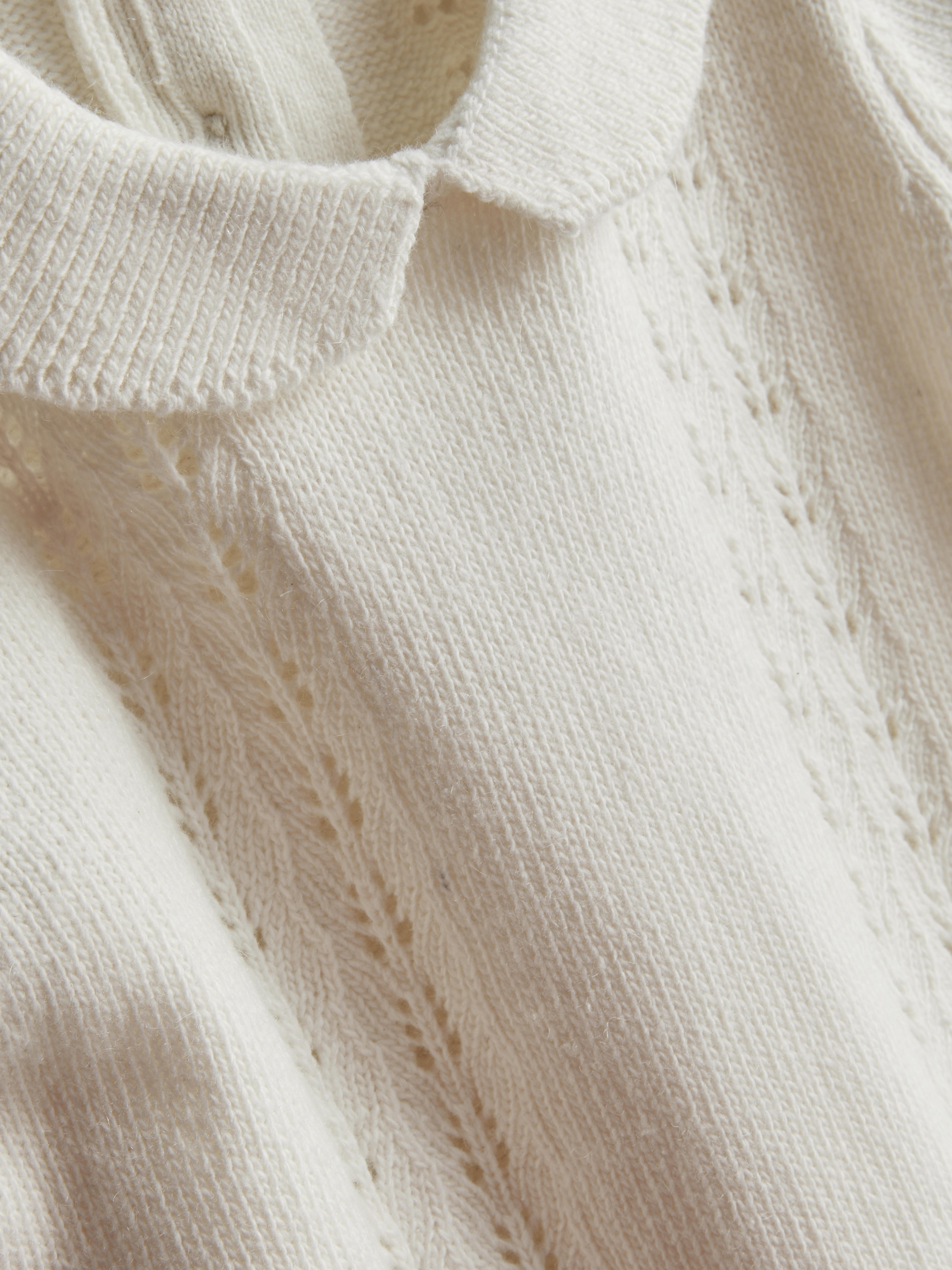 0-9mths | The Edit Knit Collared Top and Shorts Newborn Set