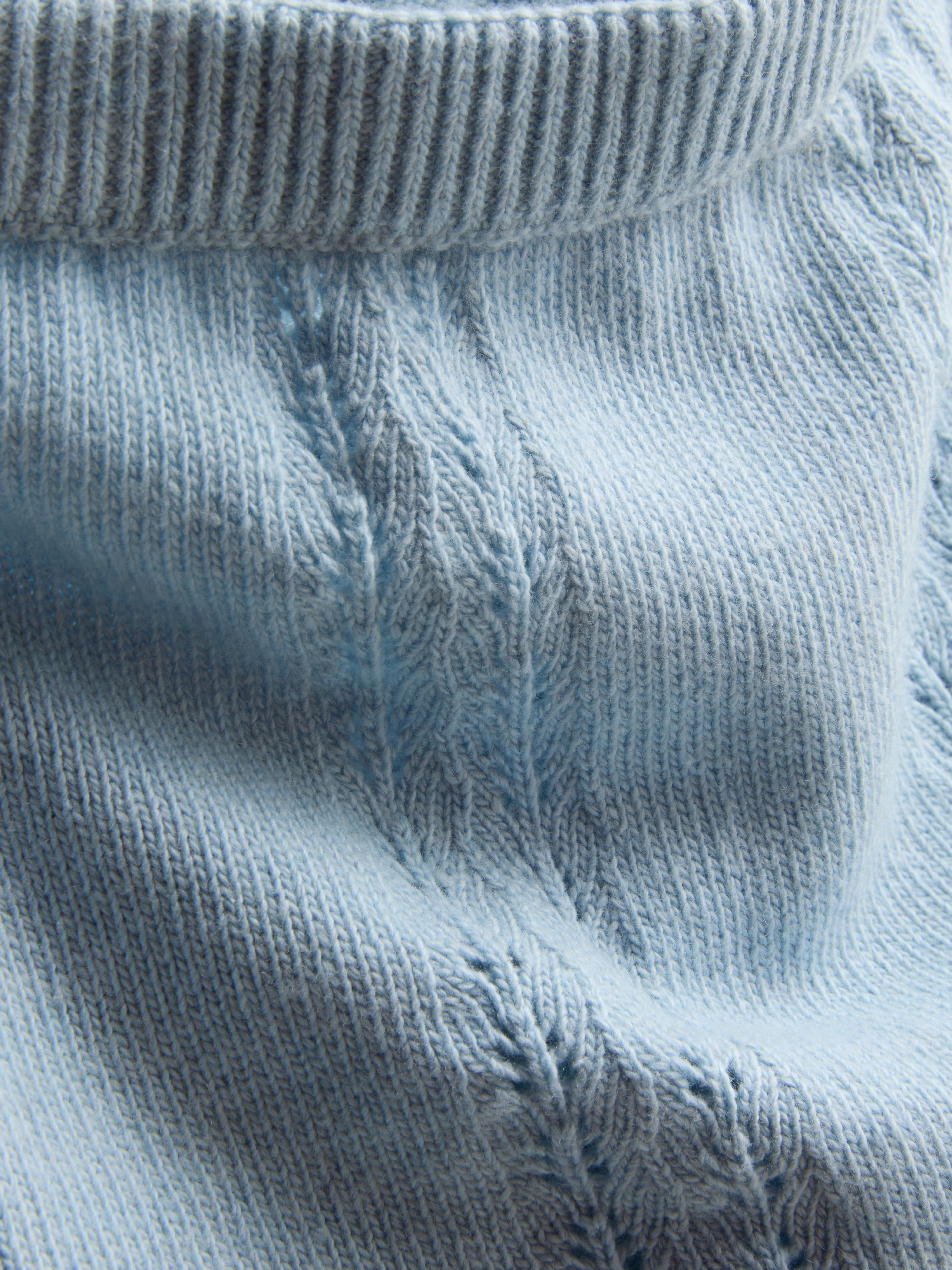0-9mths | The Edit Knit Collared Top and Shorts Newborn Set