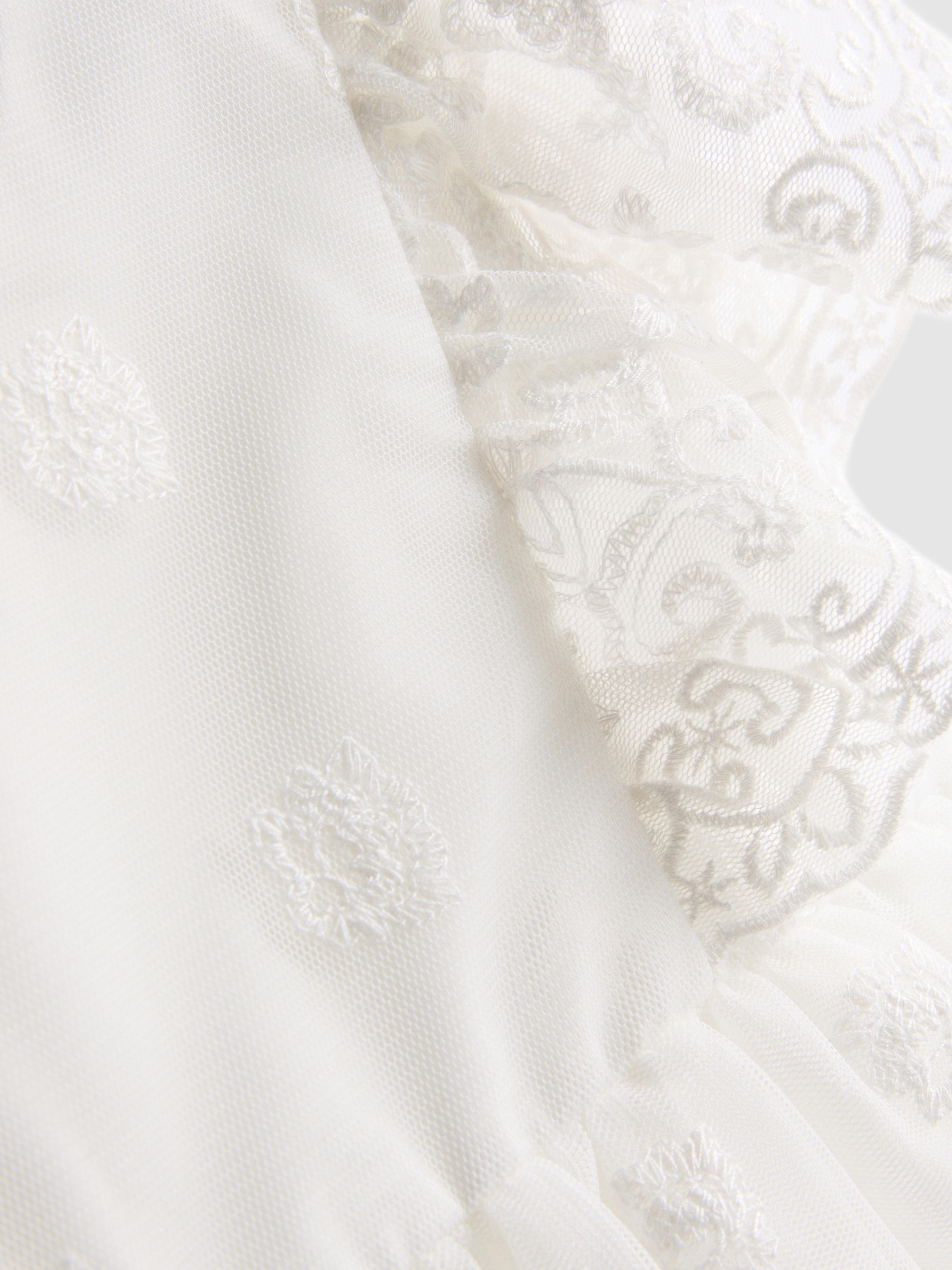 0-18 mesi | Abito neonato smock con volant The Edit