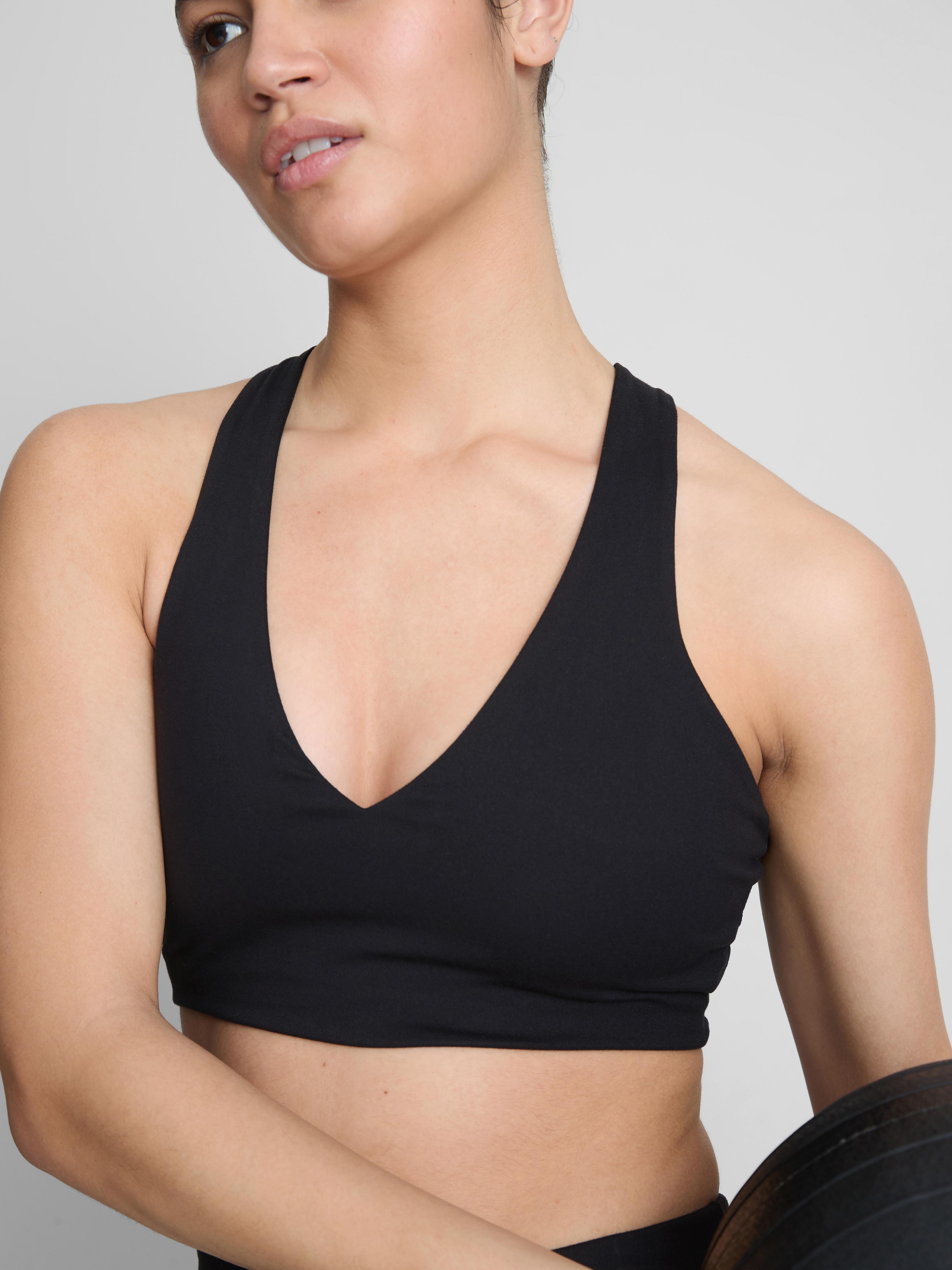 V-Neck Active Crop Top