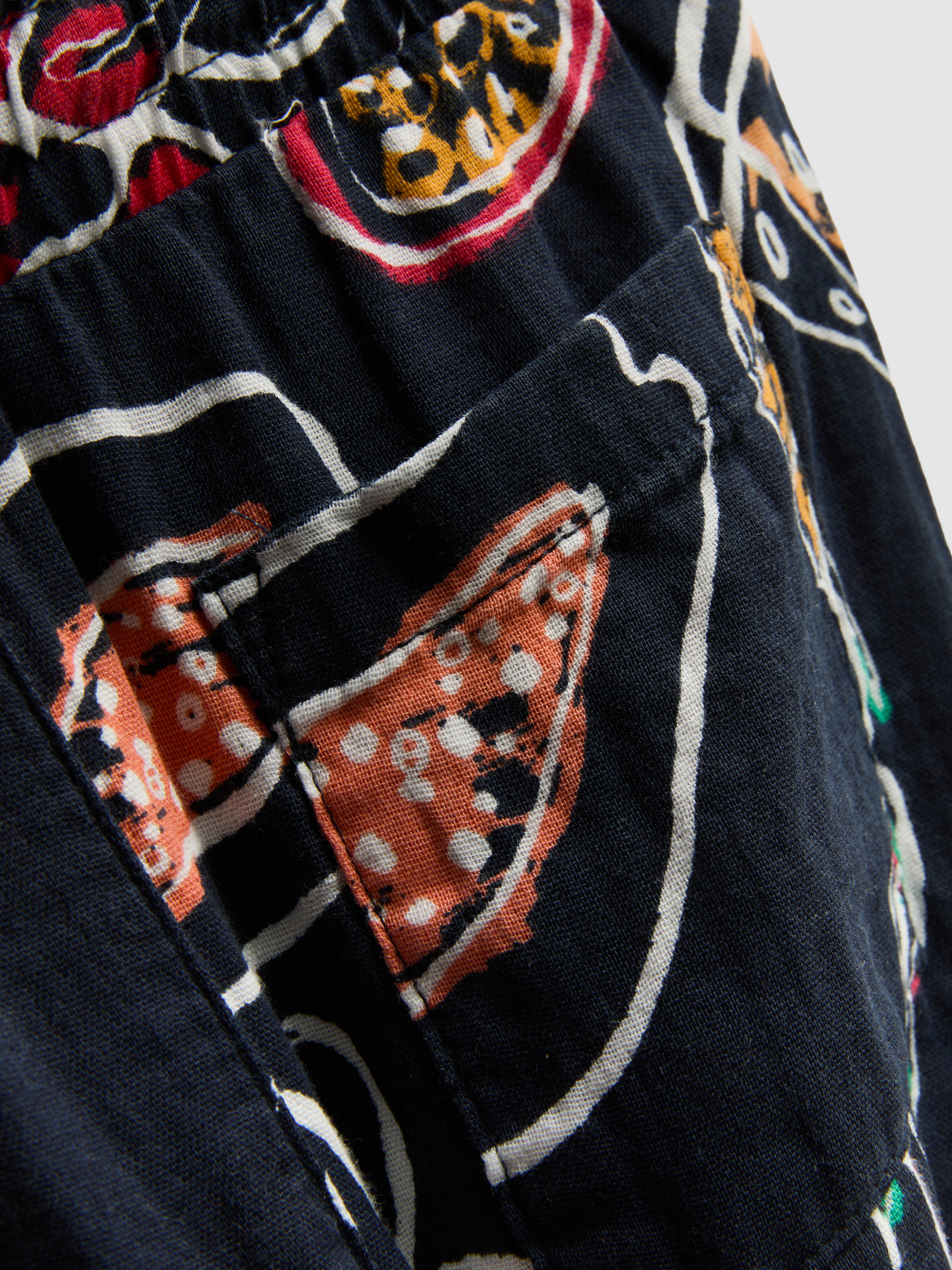 1.5-8yrs | Printed Shirt and Shorts Set