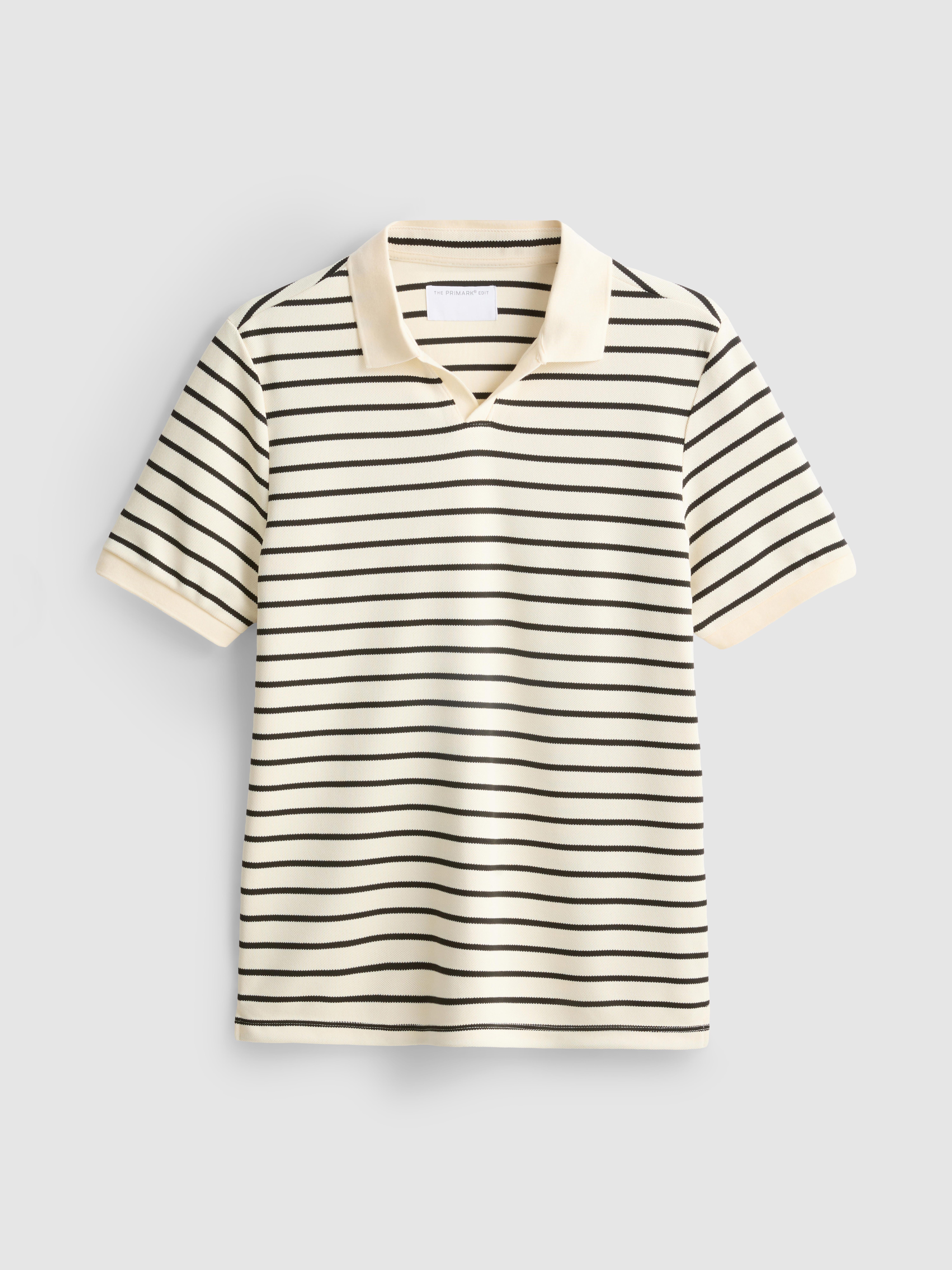 Polo strutturata a righe The Edit