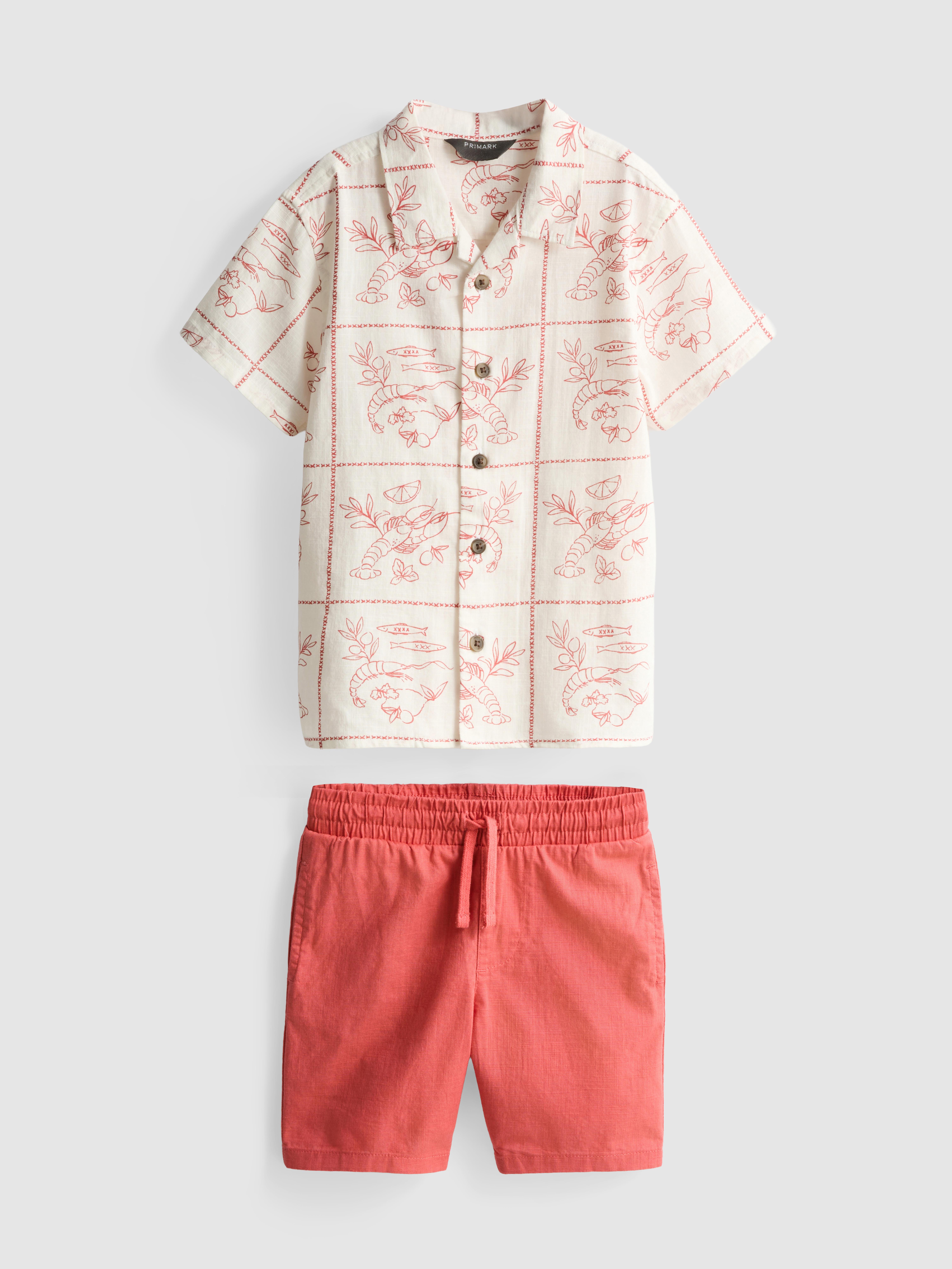 18 mois–8 ans | Ensemble chemise et short