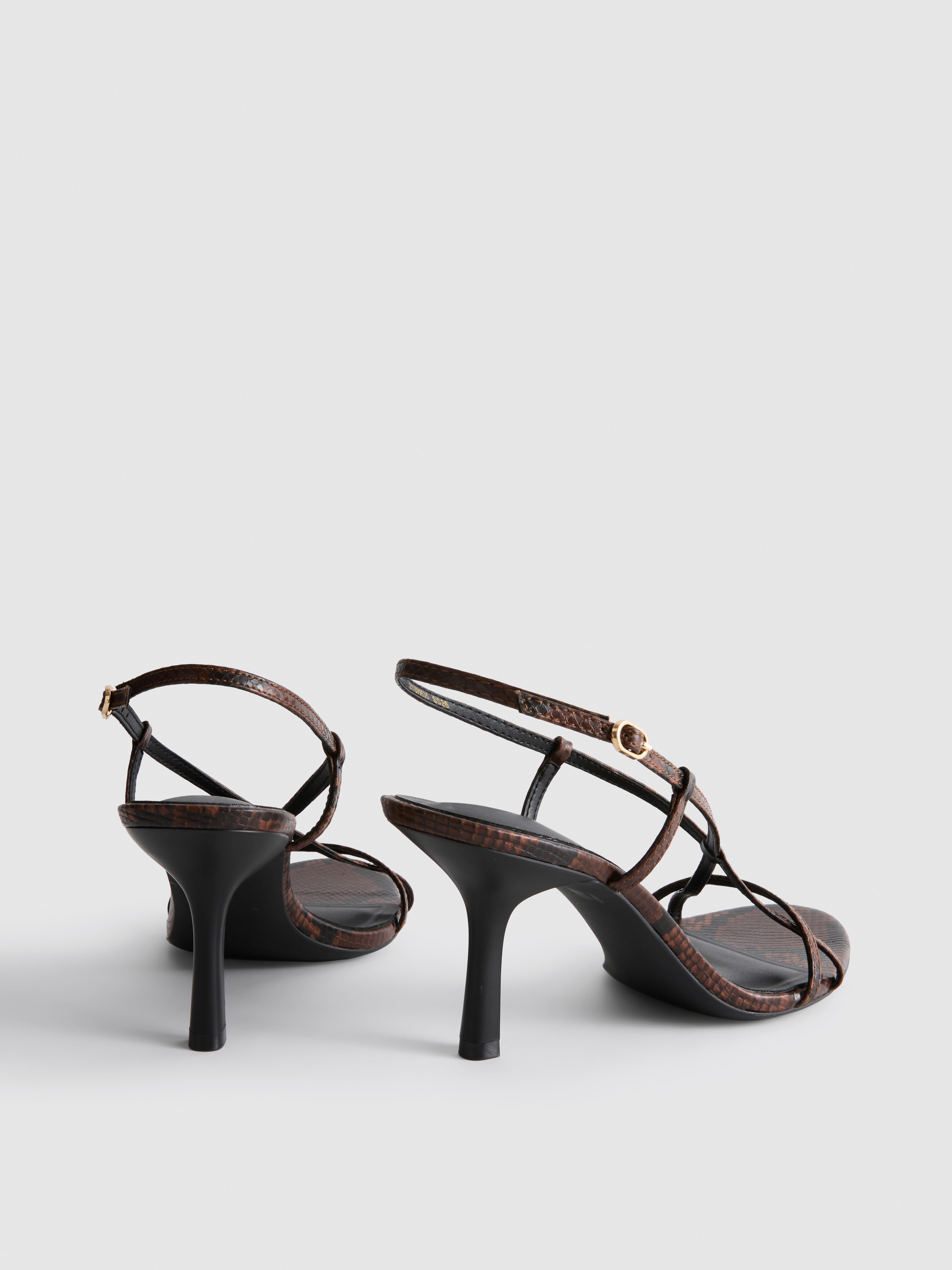 Strappy Heeled Sandals