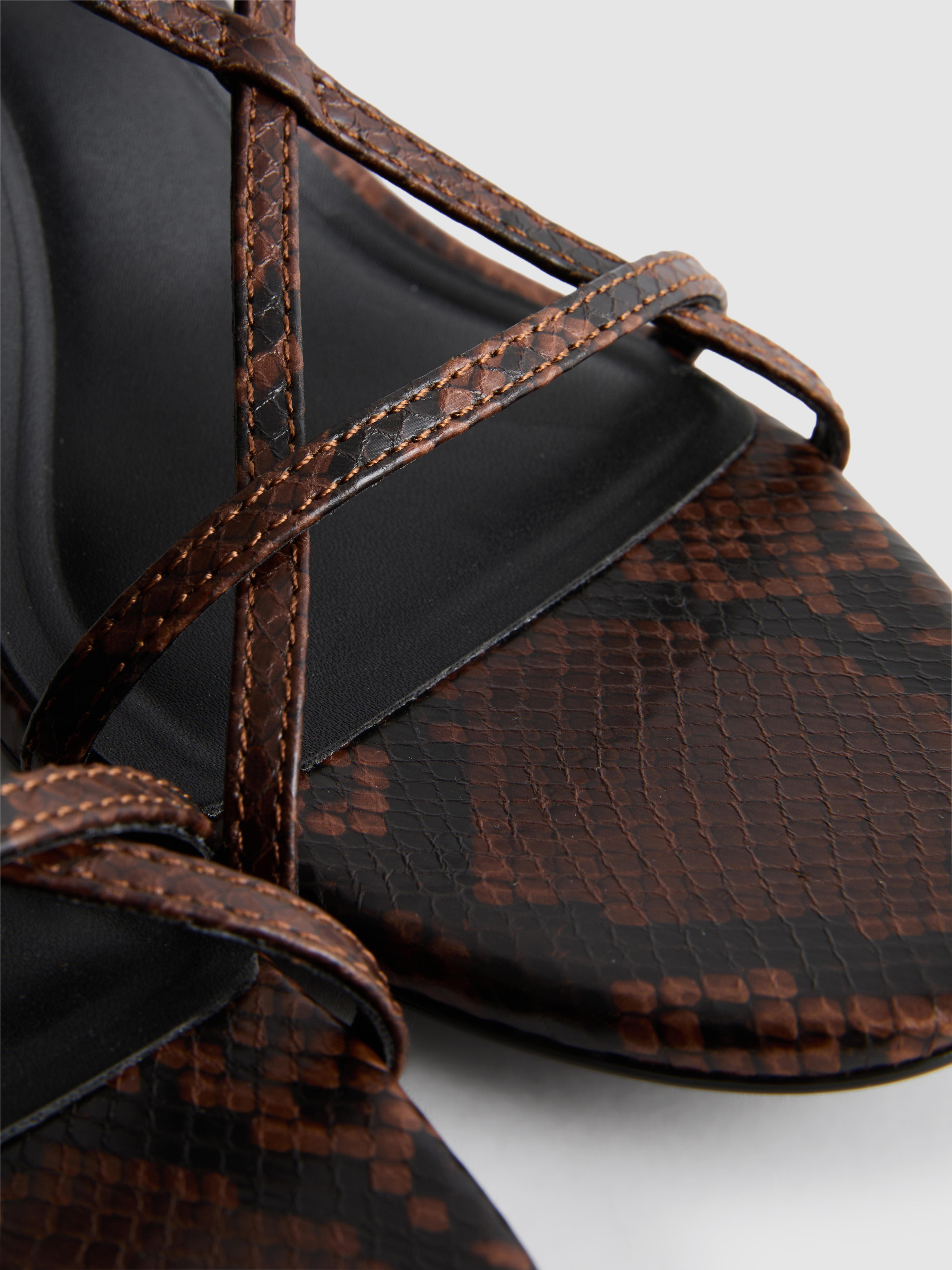 Strappy Heeled Sandals