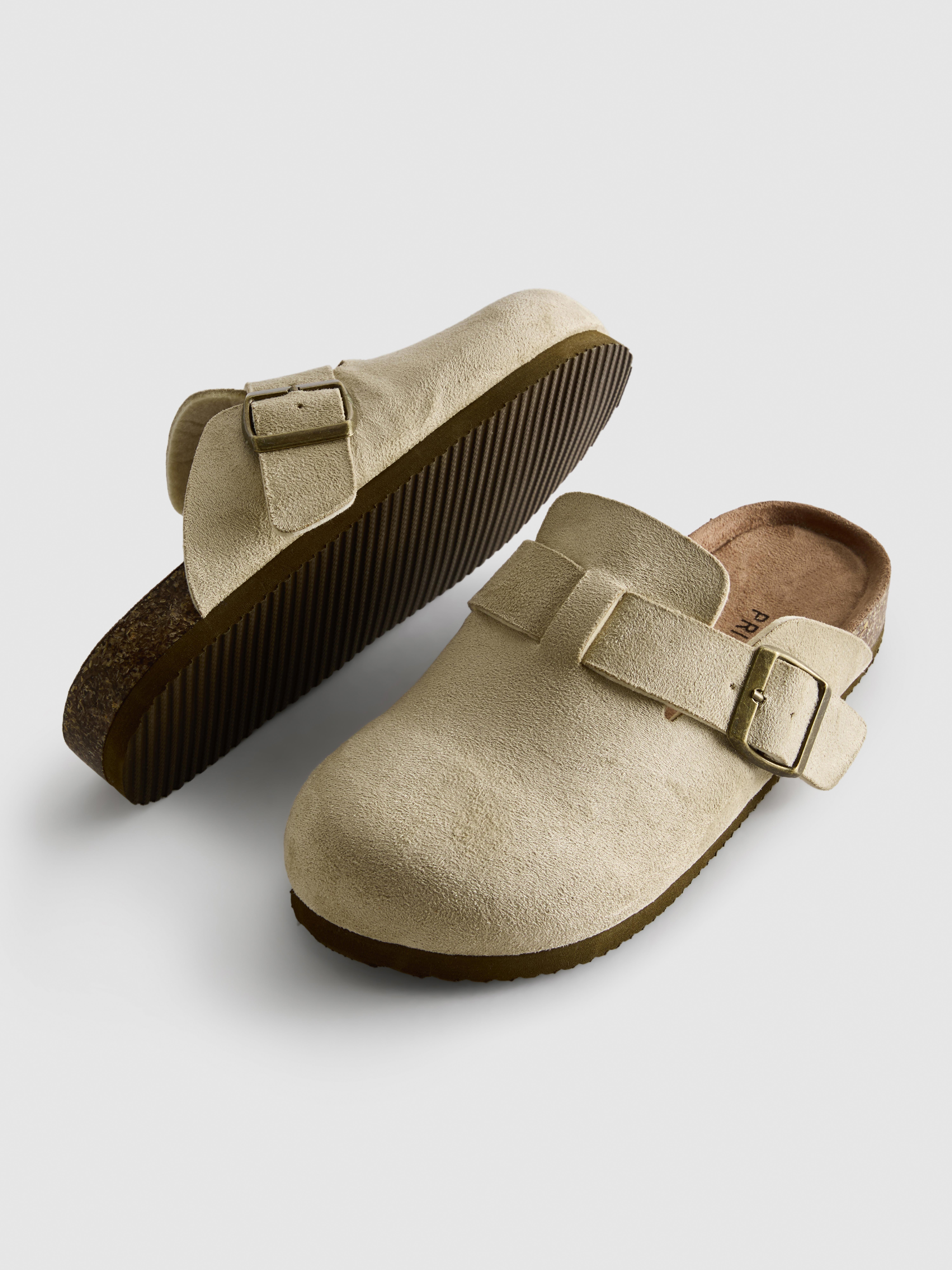 Buckle Mule Clogs
