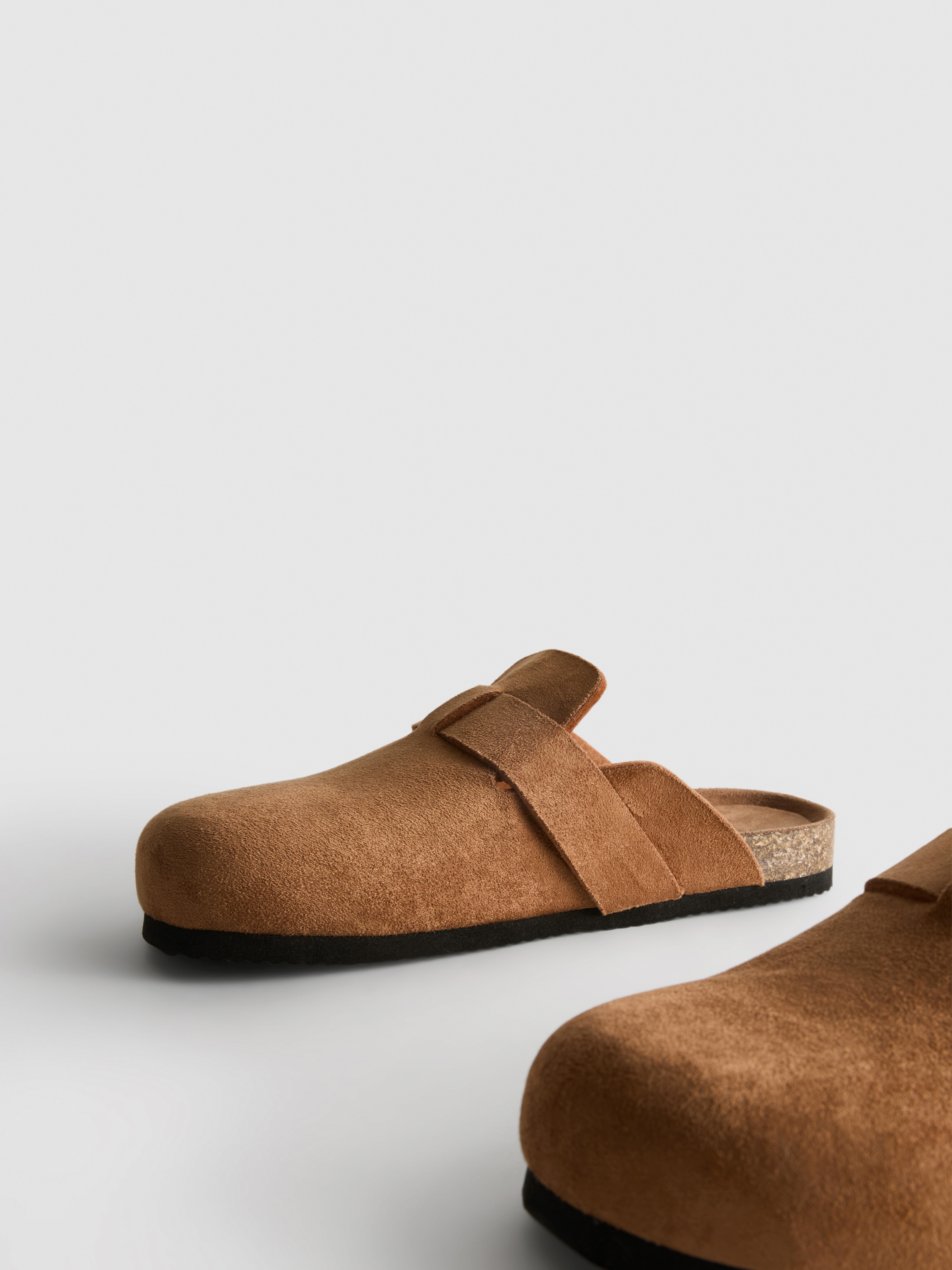 Buckled Mule Sandals