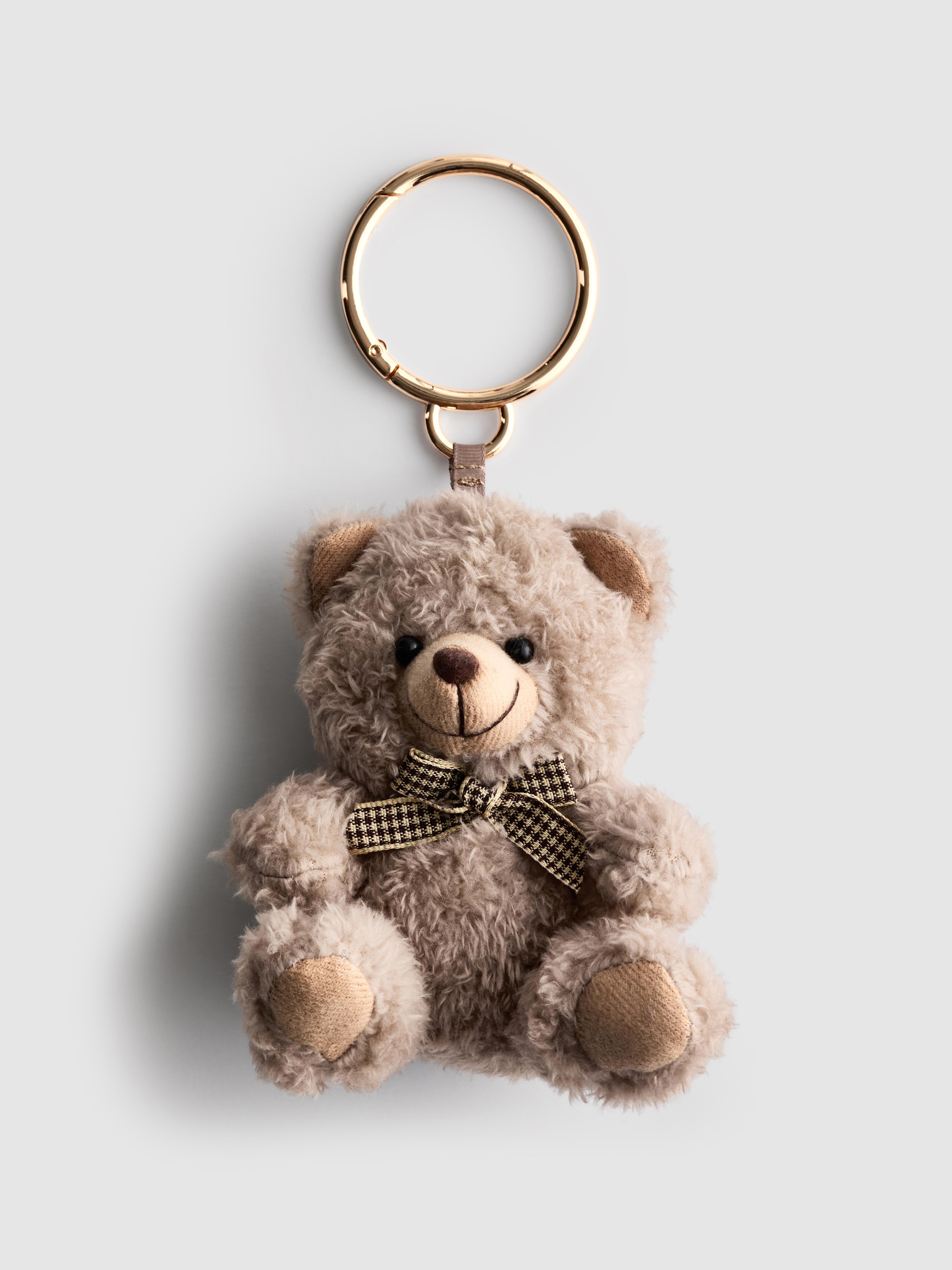 Masnis mackó táskadísz