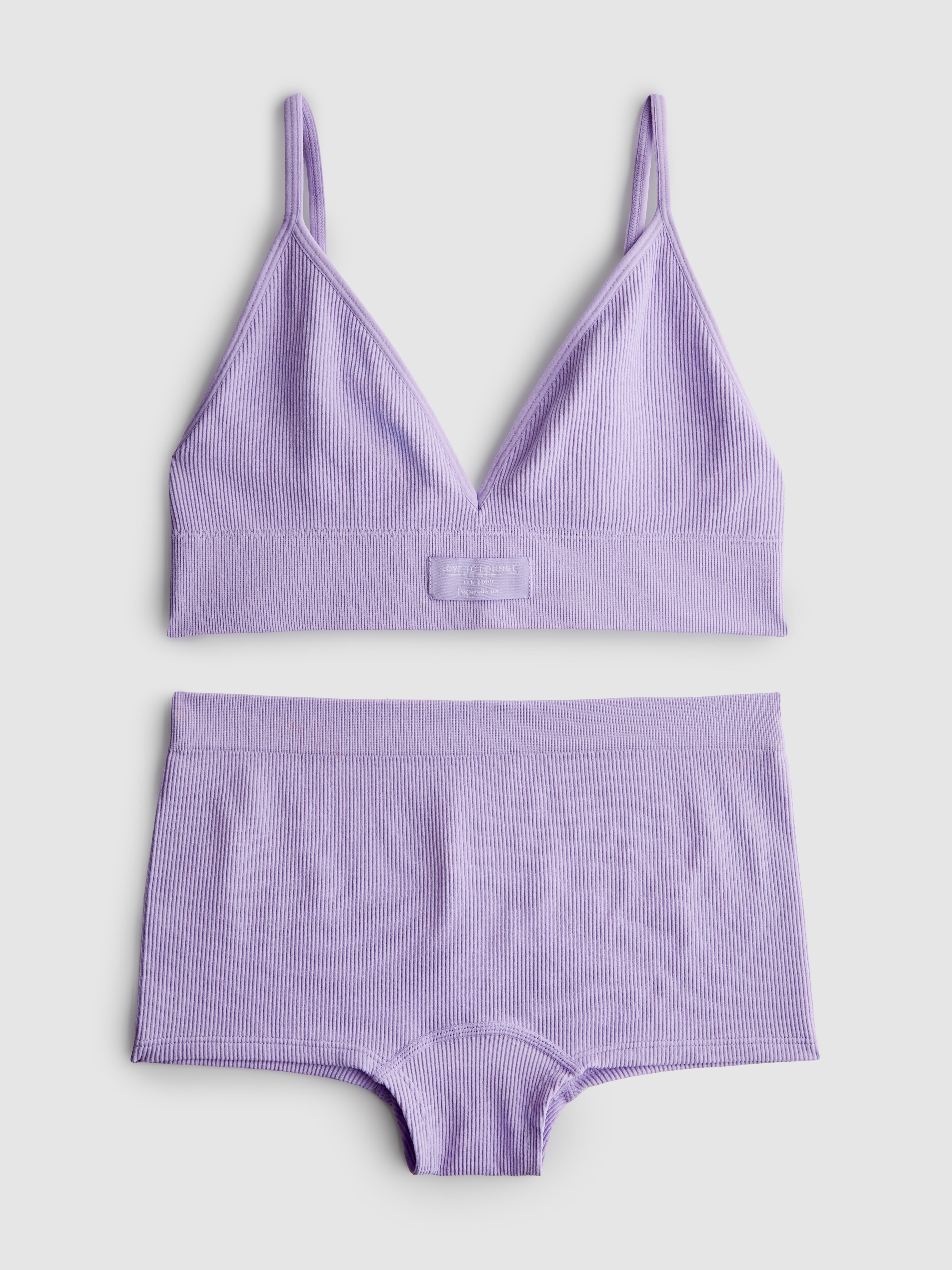 Nahtloses „Love to Lounge“ Unterwäsche-Set