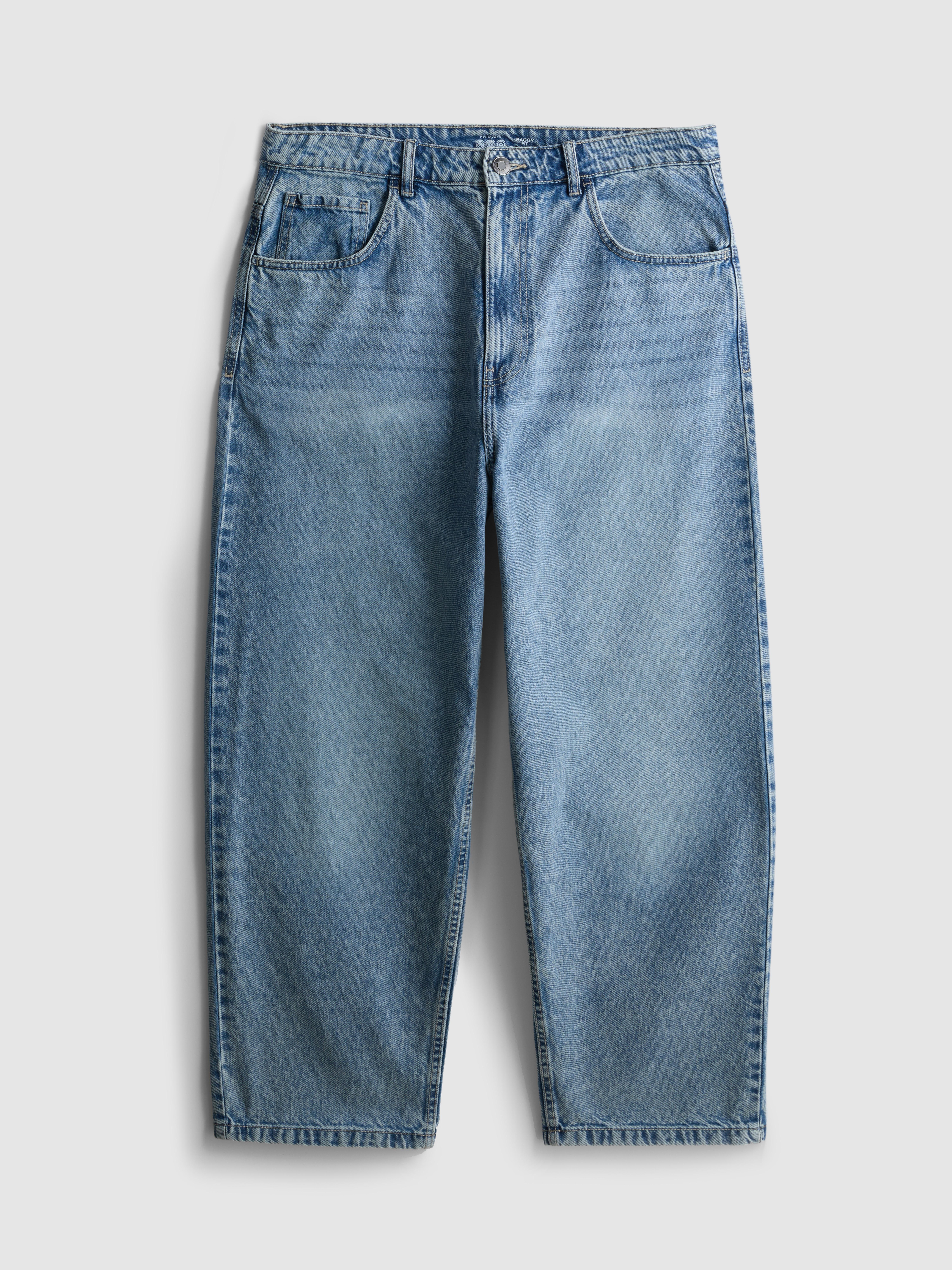 Men's Look 260817-014653 — Mid-Rise Baggy Jeans