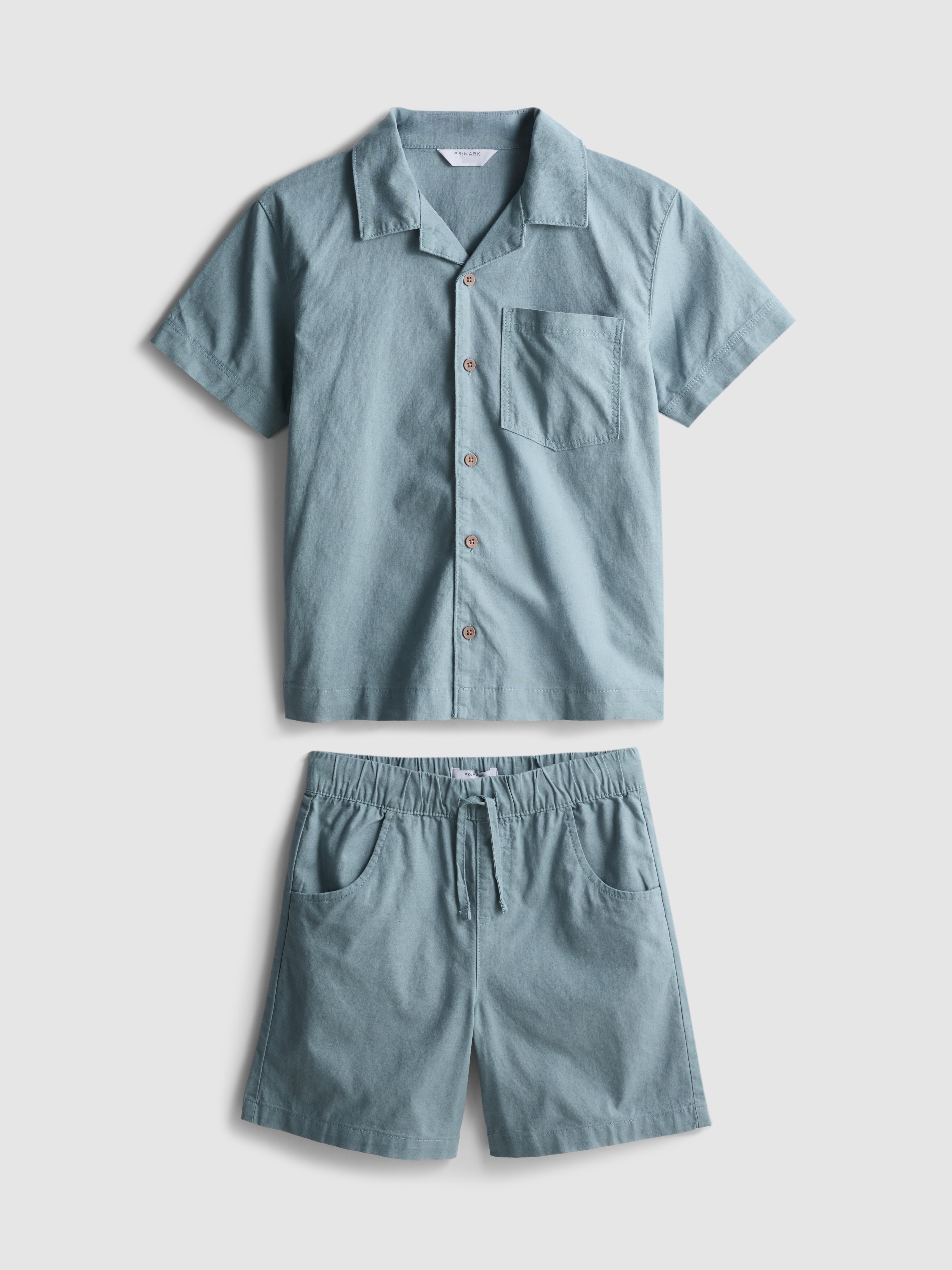 7-15yrs | Shirt And Shorts Set
