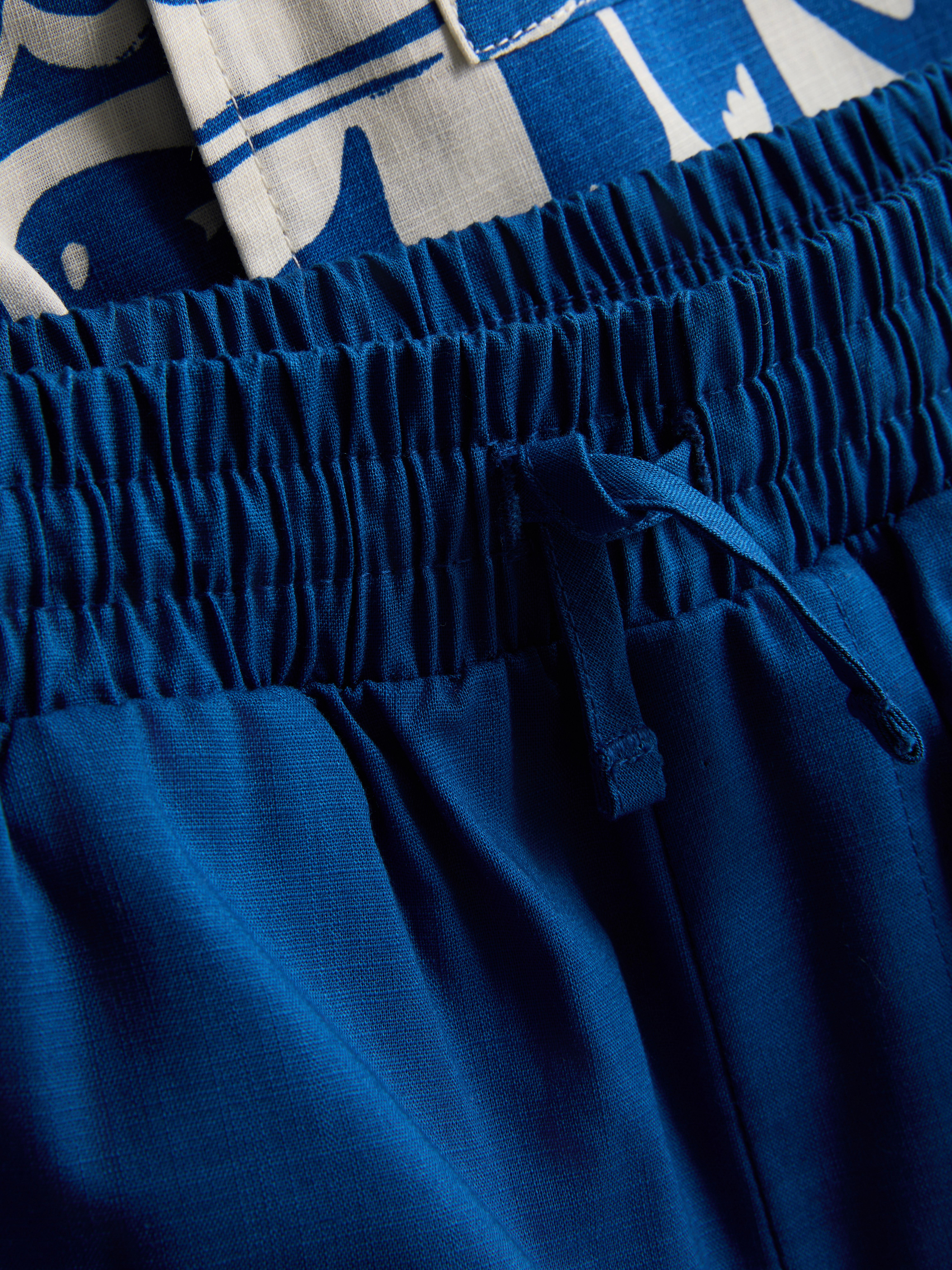 1.5-8yrs | Slub Cotton Shirt and Shorts Set