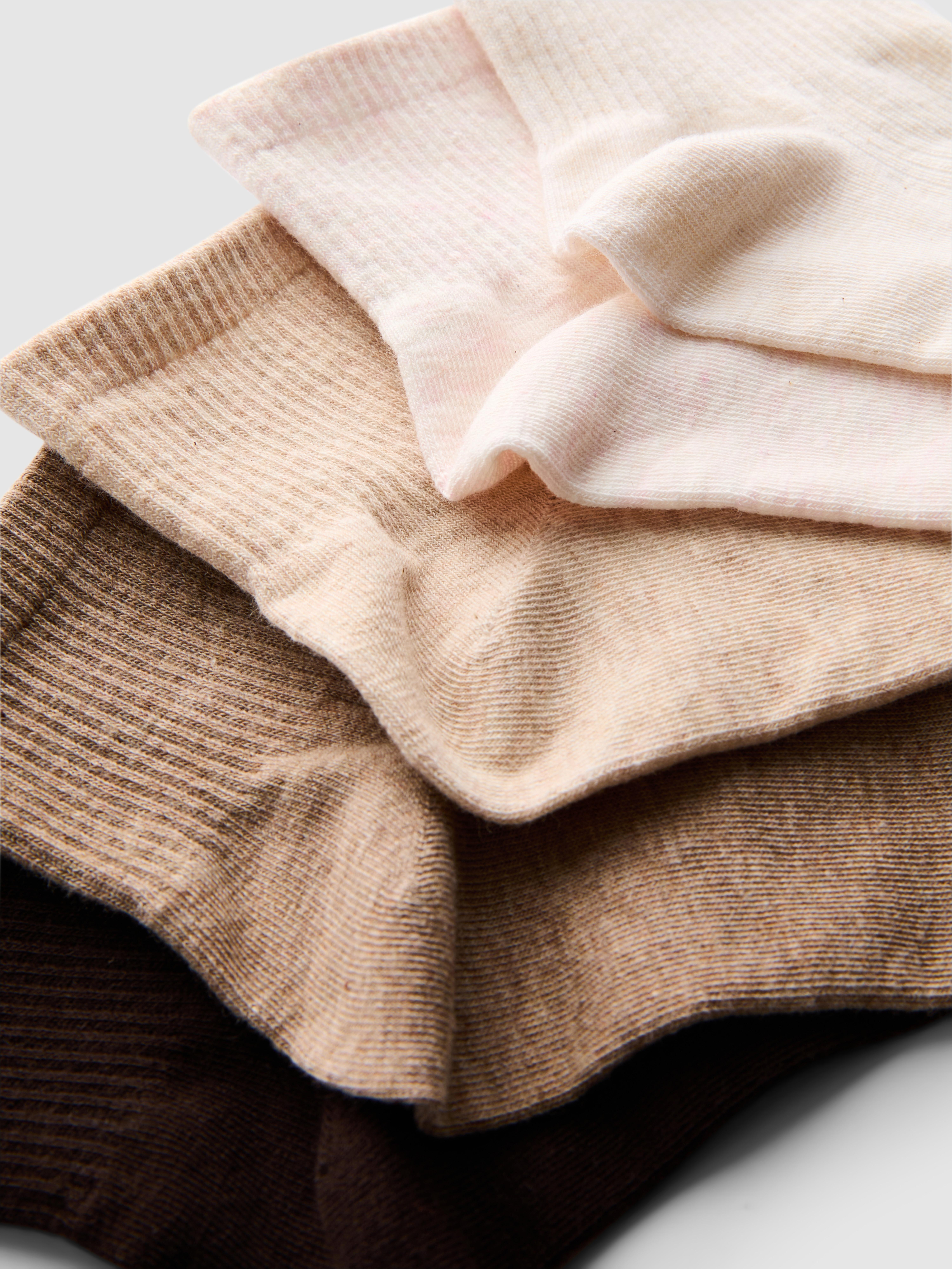 Ribbed Ankle Socks