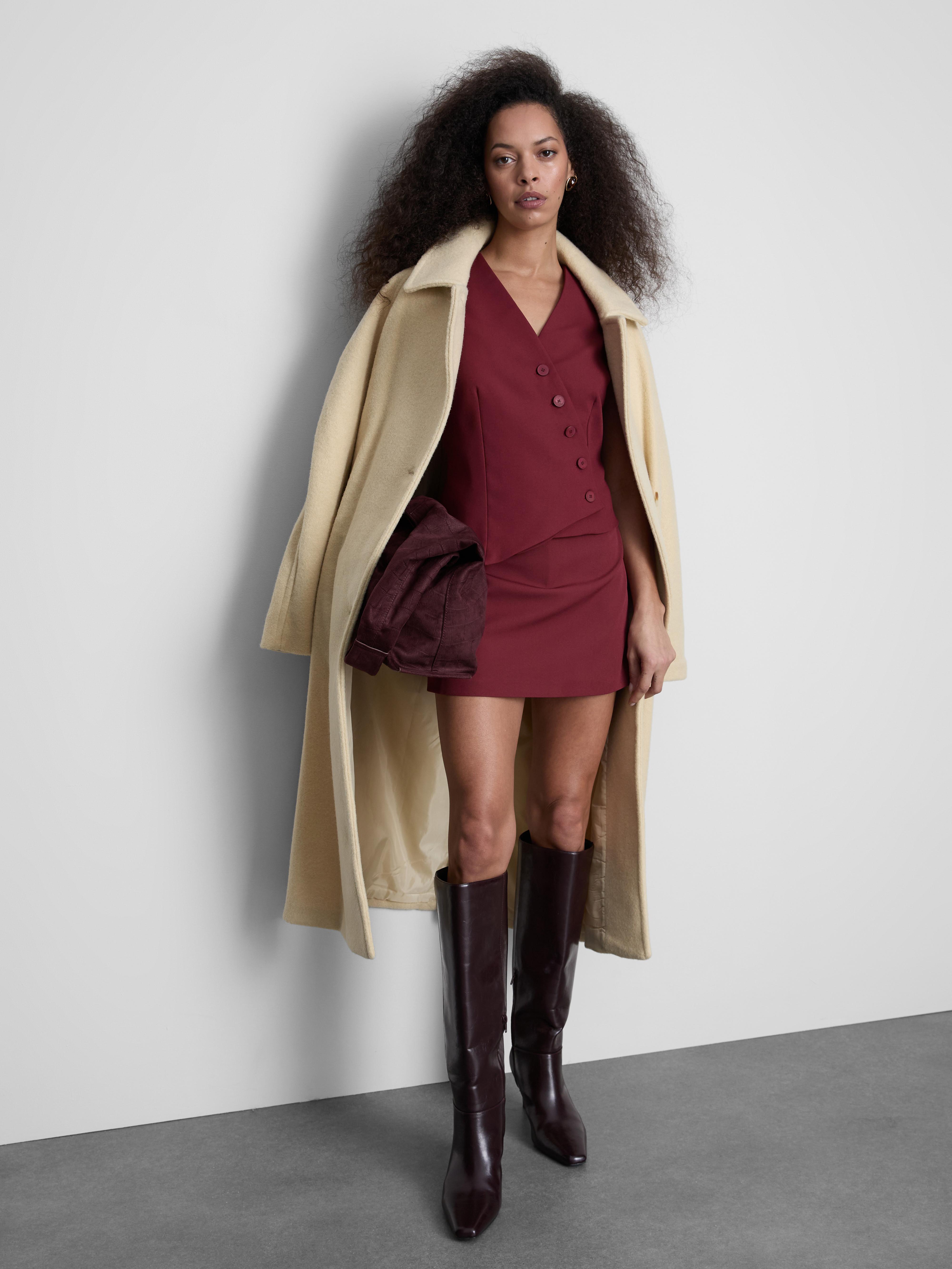 Lila Asymmetric Waistcoat