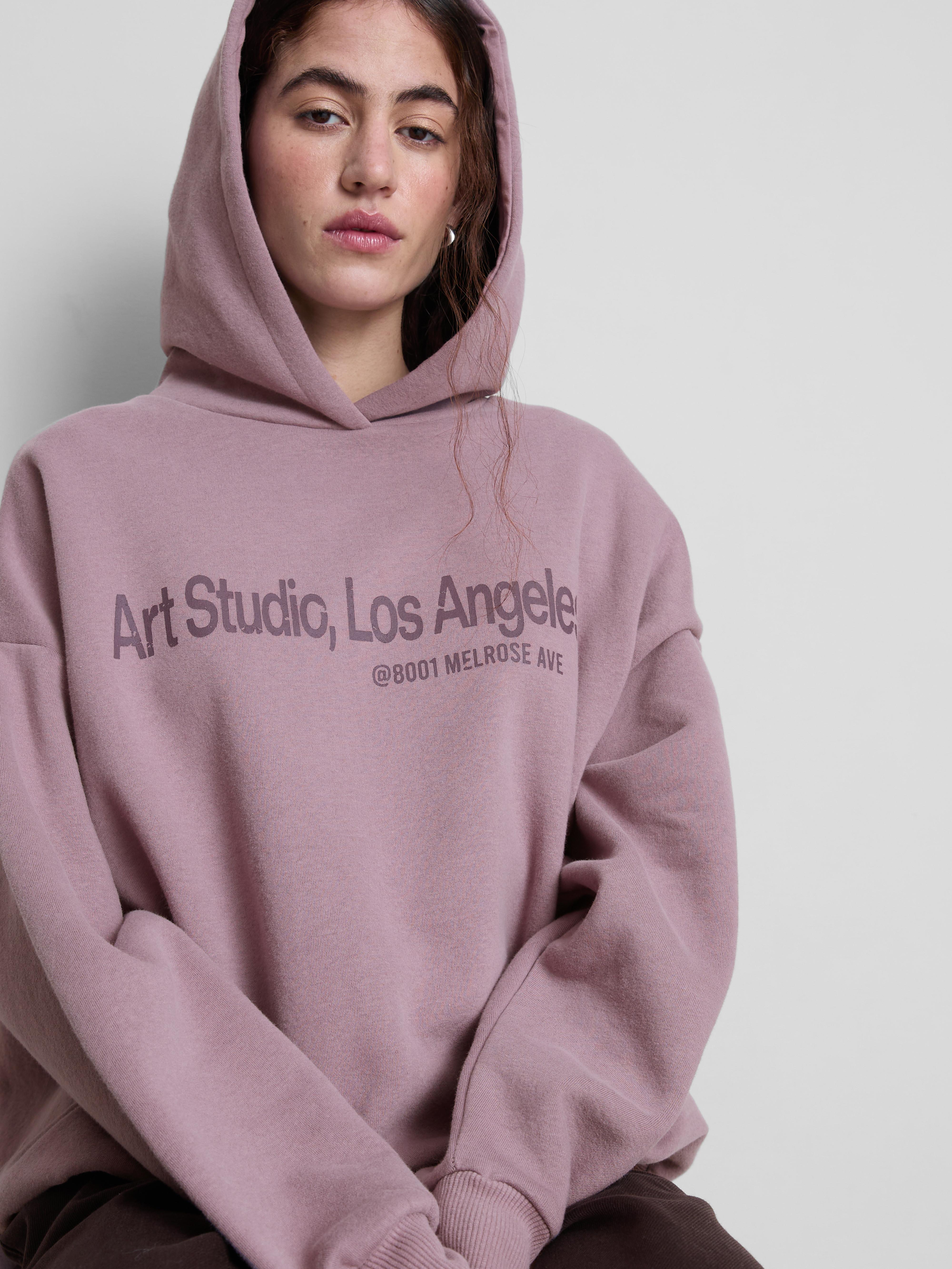 Cotton Blend Oversized Art Studio Hoodie