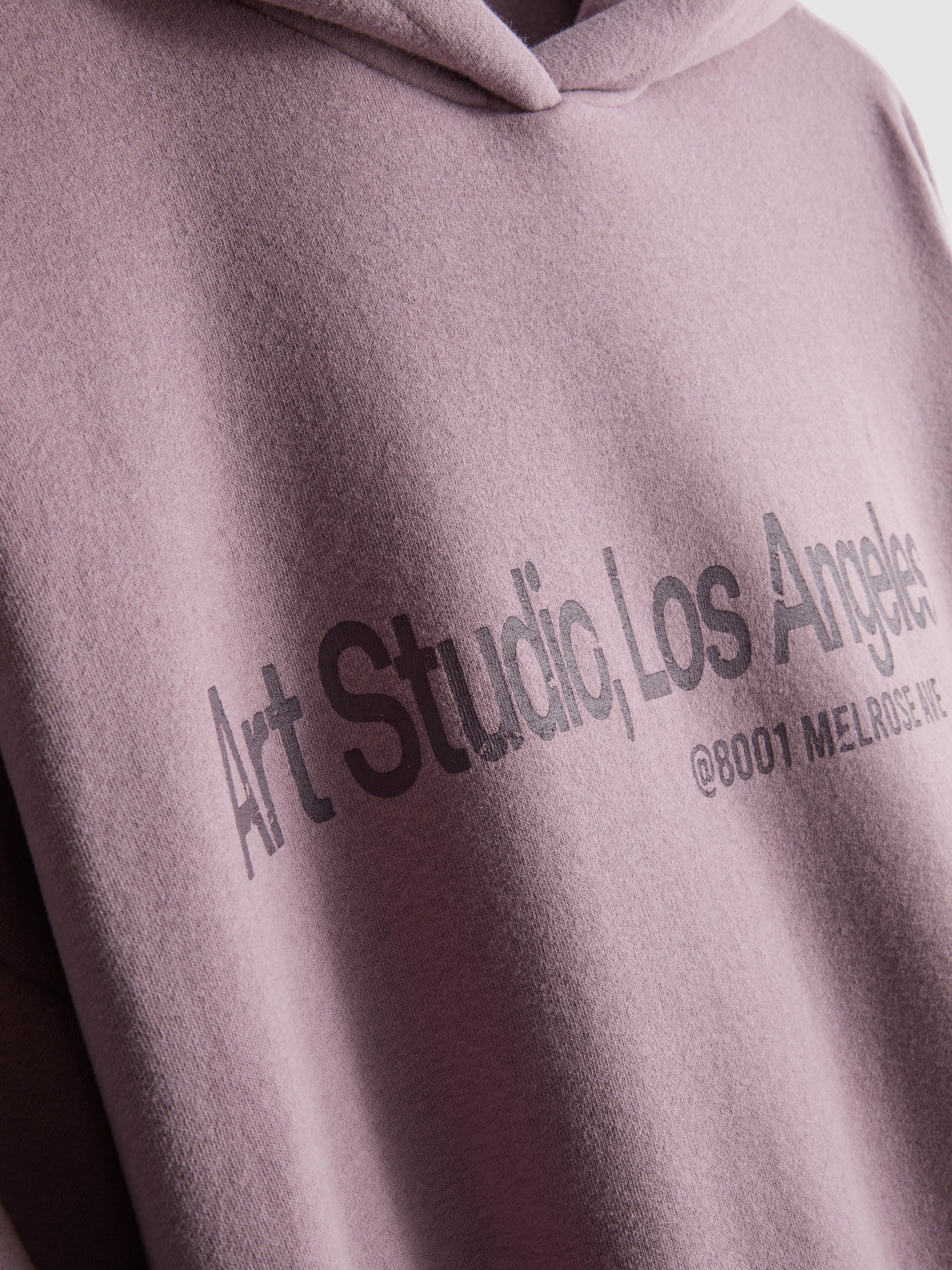 Cotton Blend Oversized Art Studio Hoodie