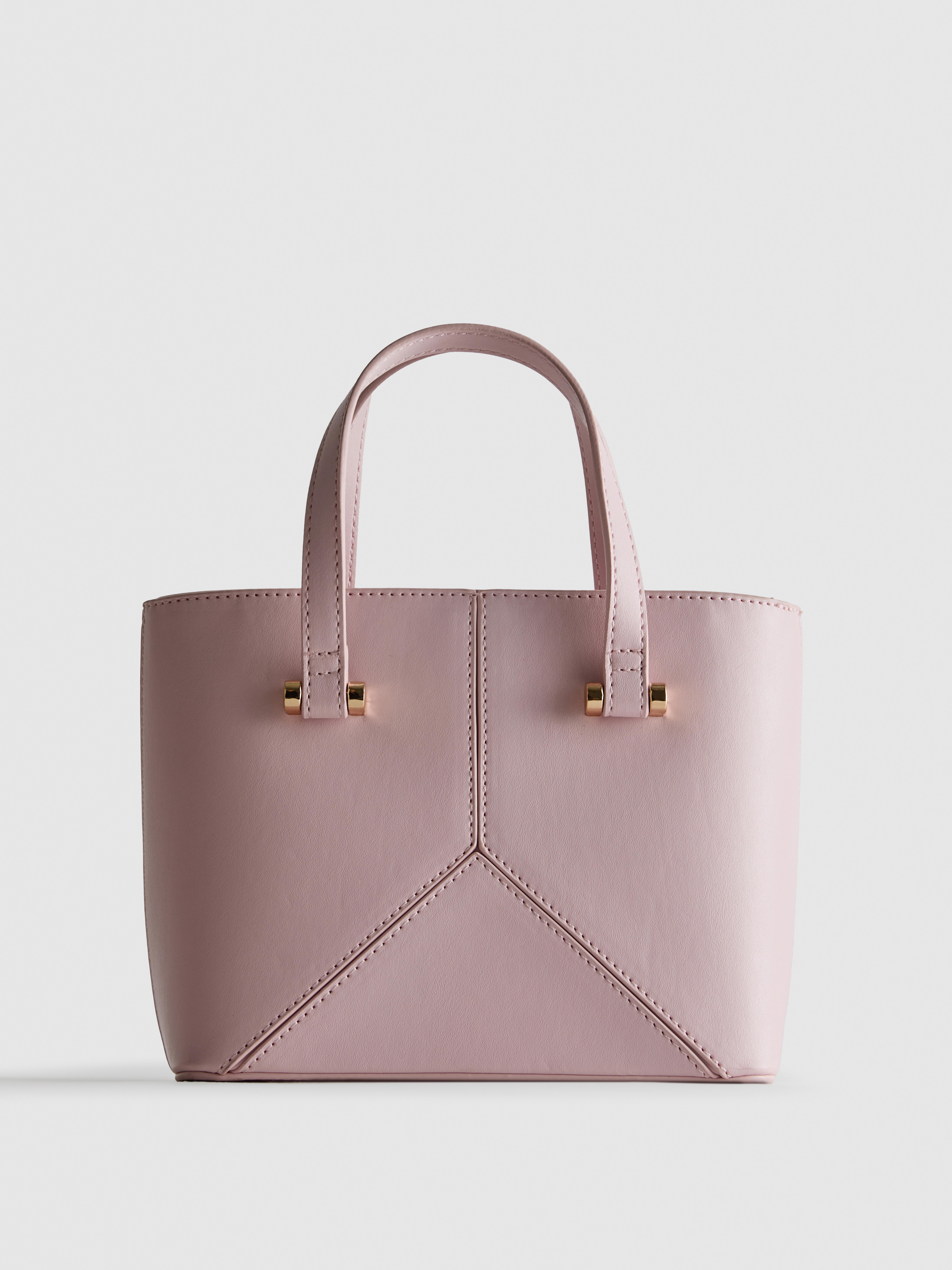 Mini-Tote aus Kunstleder