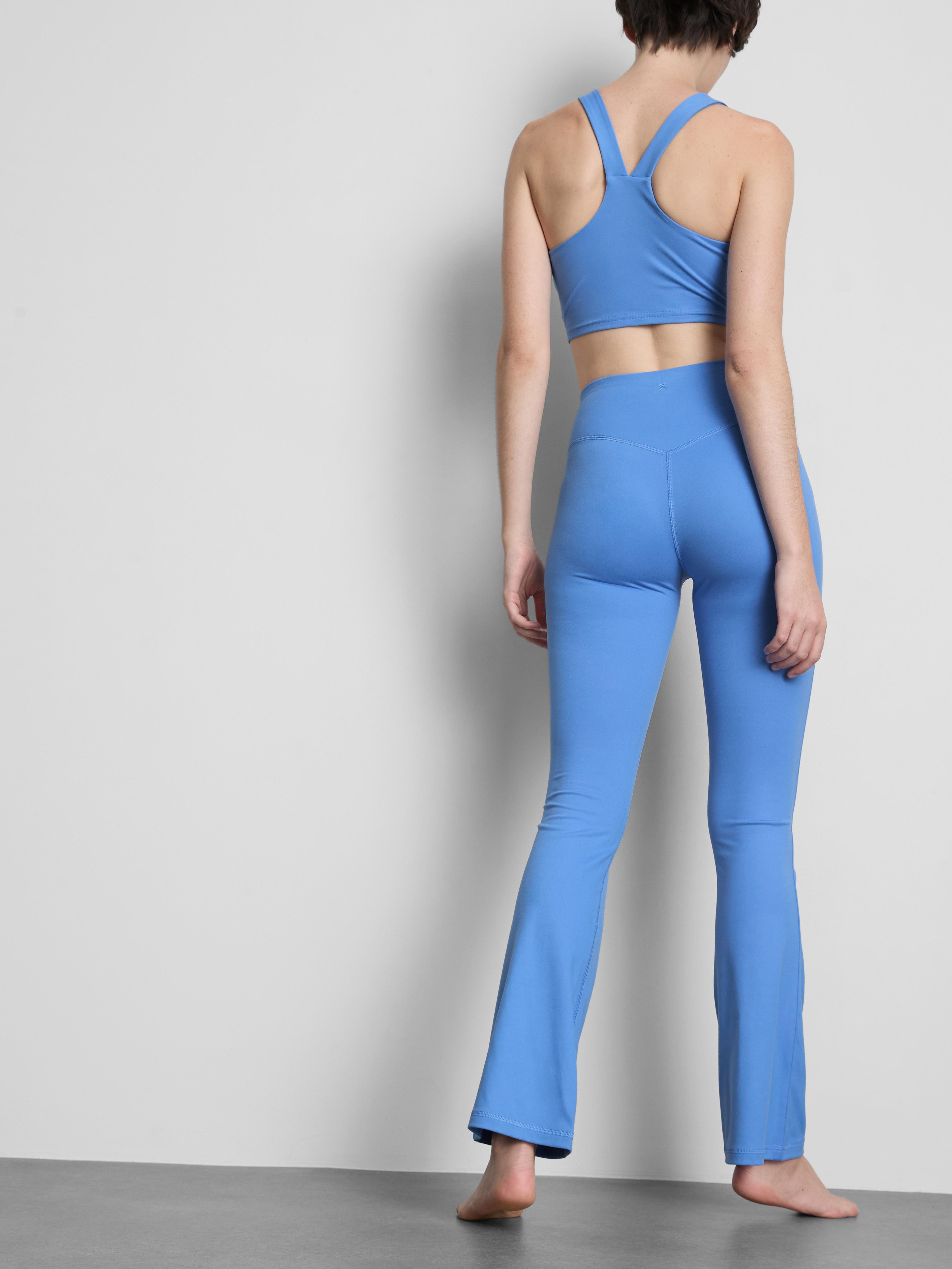 High Waisted Smooth Support Flared Active Leggings