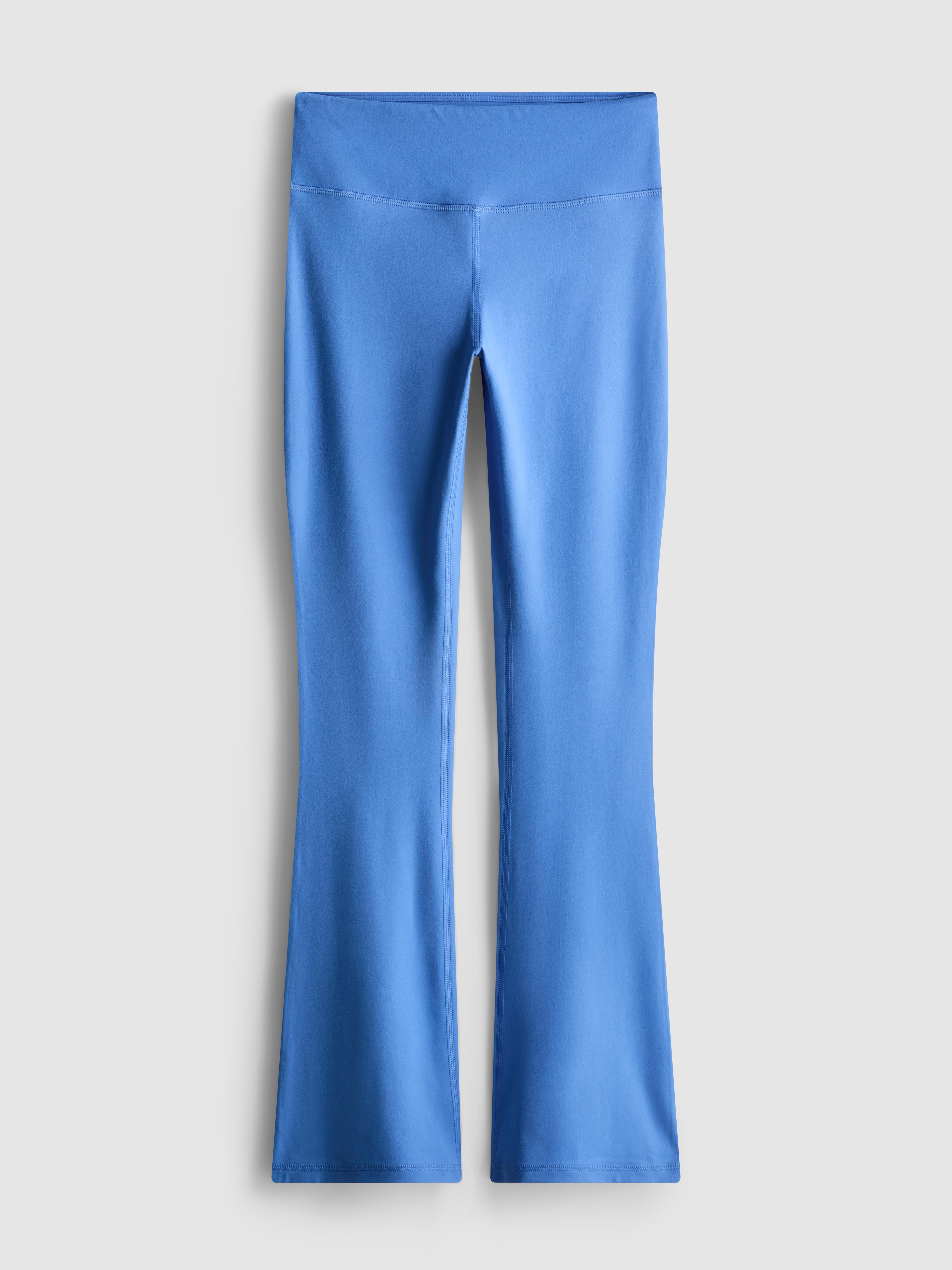 High Waisted Smooth Support Flared Active Leggings