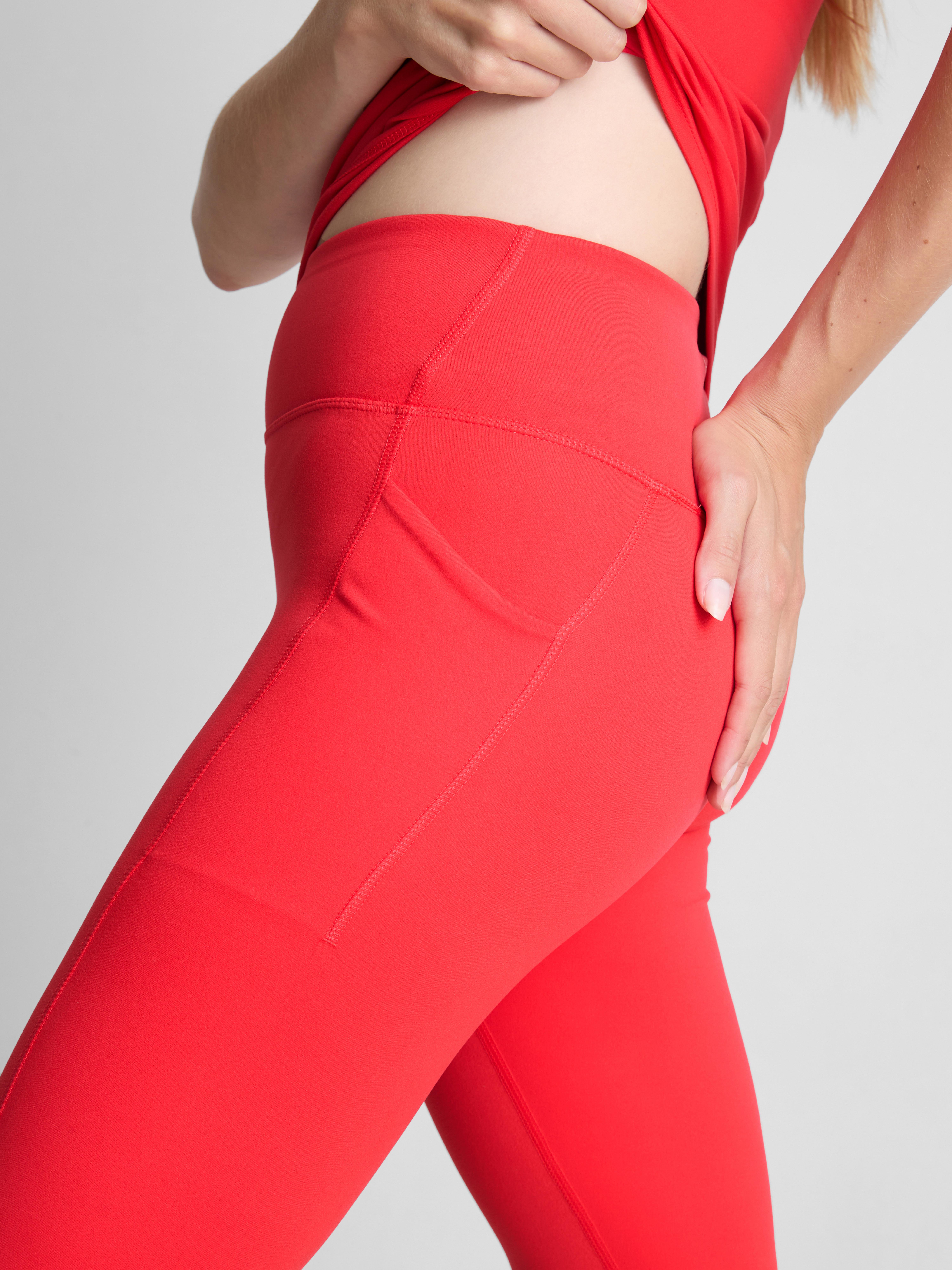 High Waisted Active Capri Leggings