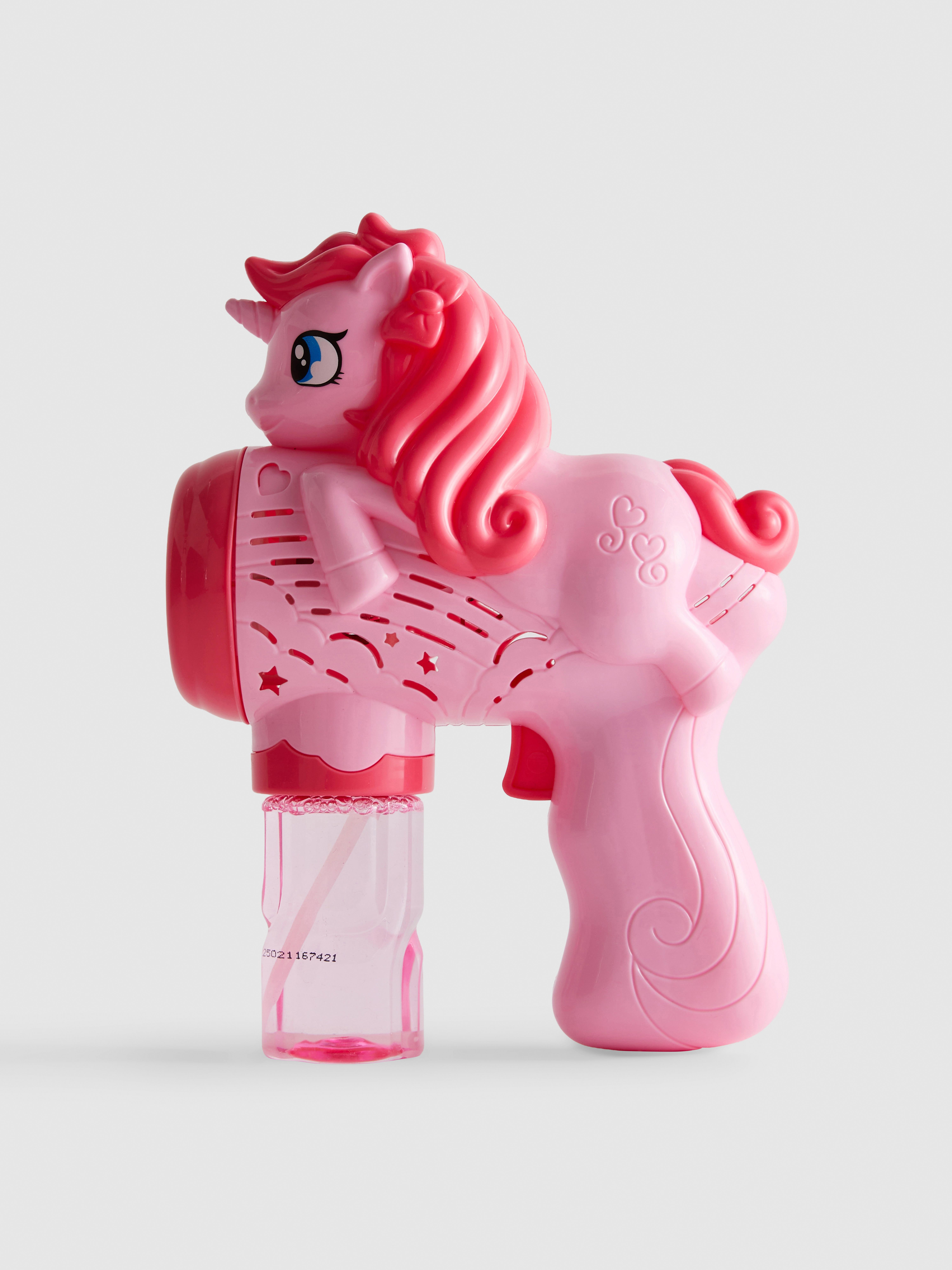 Unicorn Bubble Gun Toy