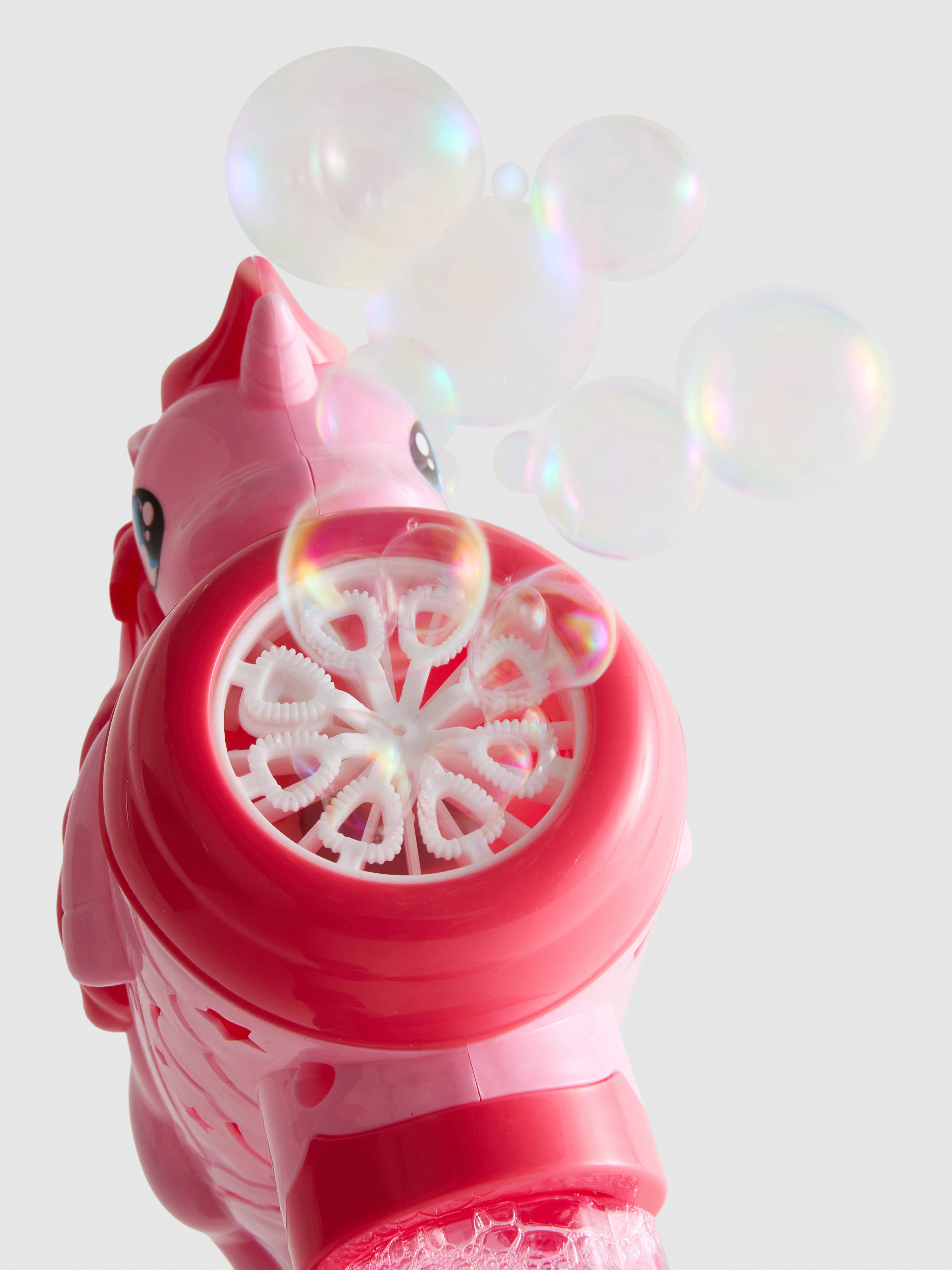 Unicorn Bubble Gun Toy