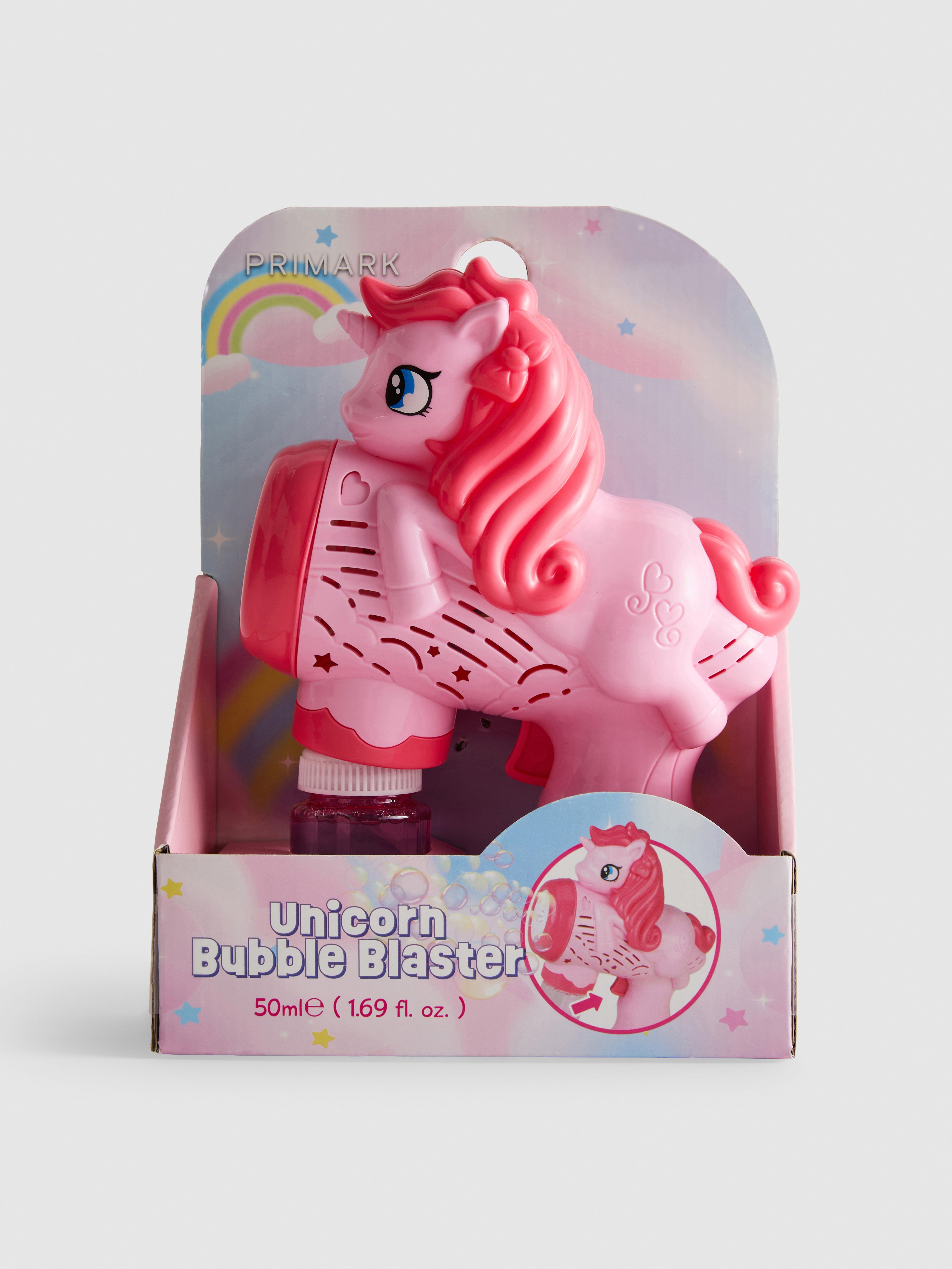 Unicorn Bubble Gun Toy