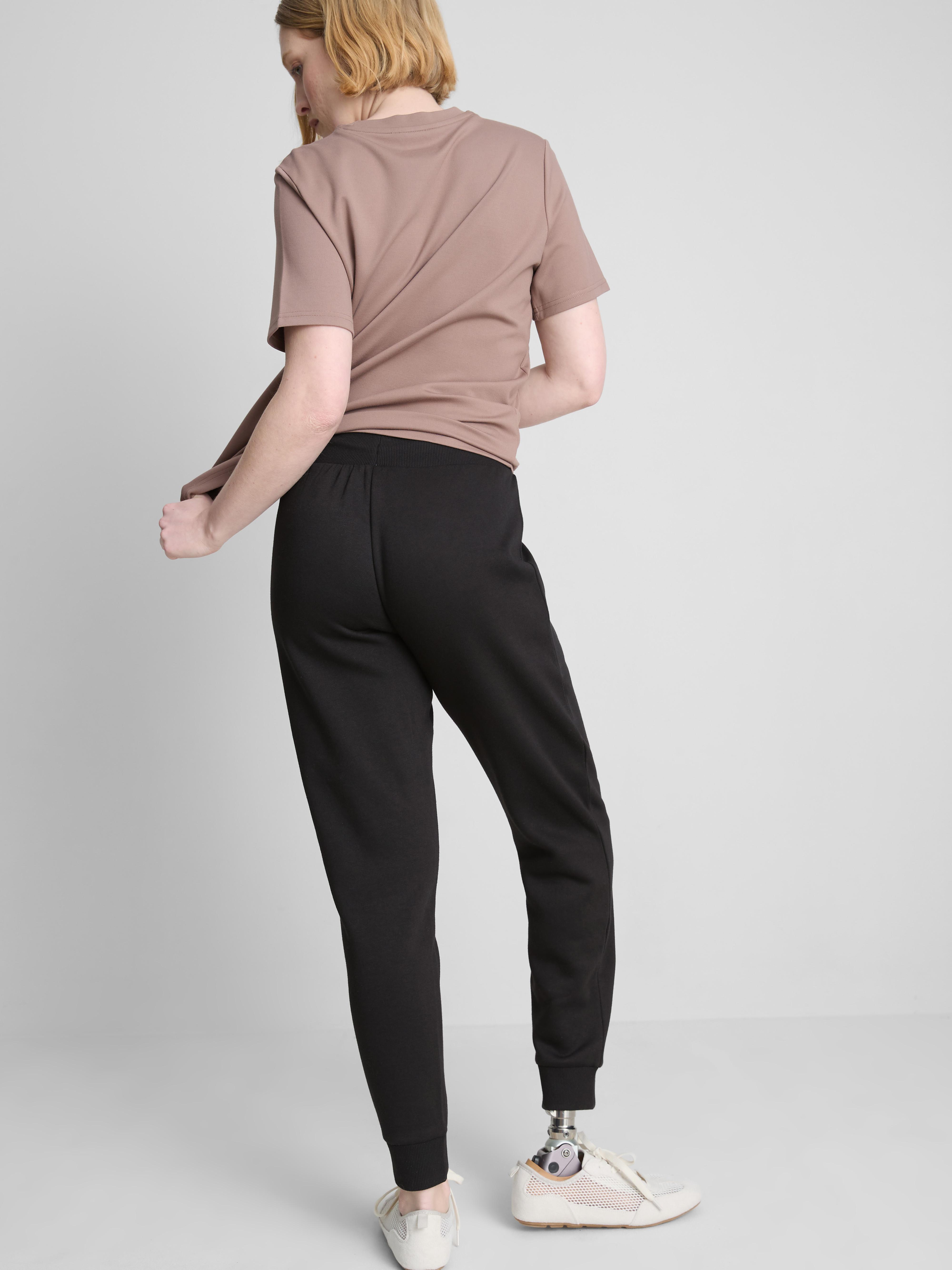 Cotton Blend Skinny Joggers
