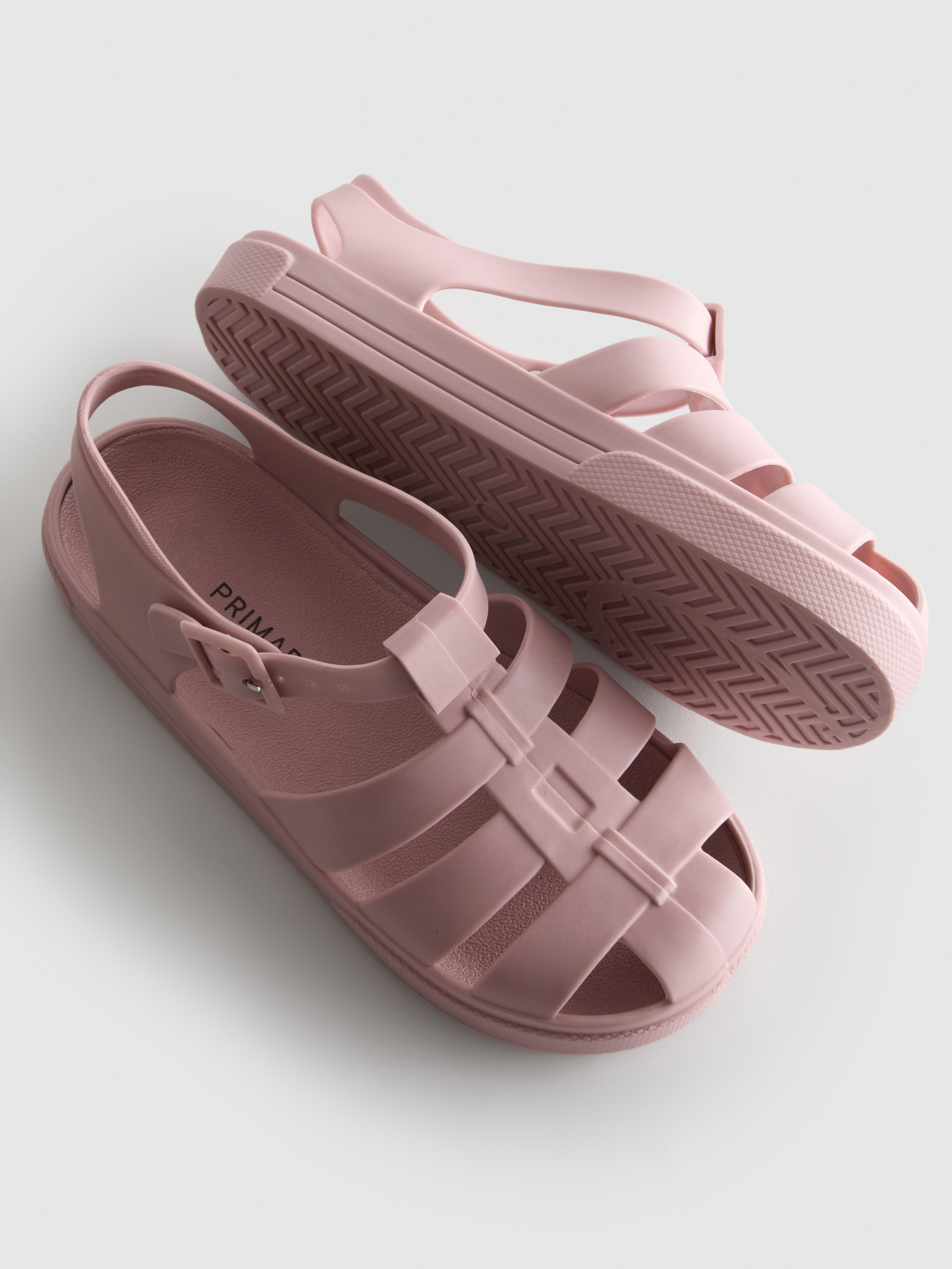 Caged Jelly Sandals