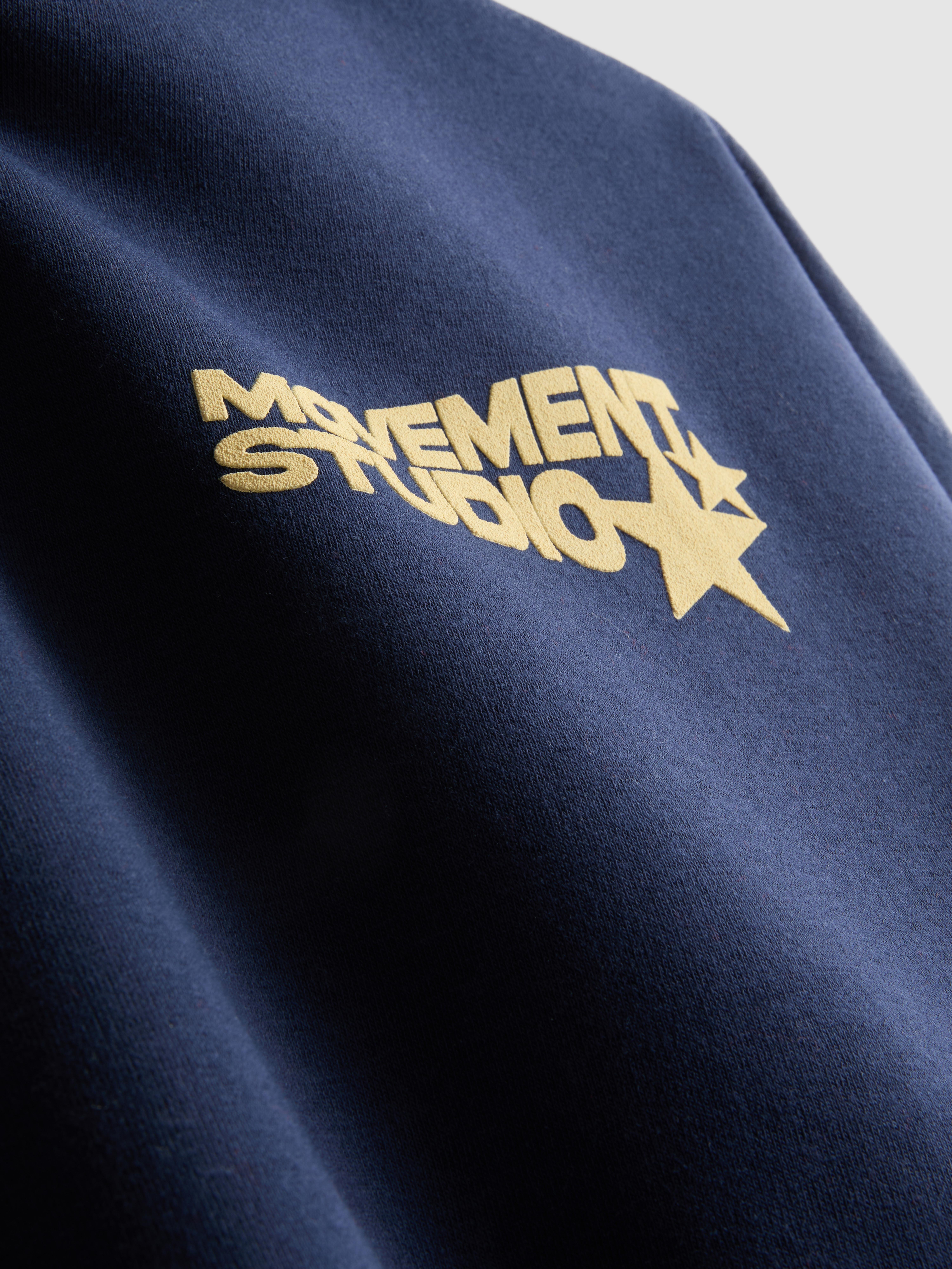 Cotton Blend Oversized Star Hoodie